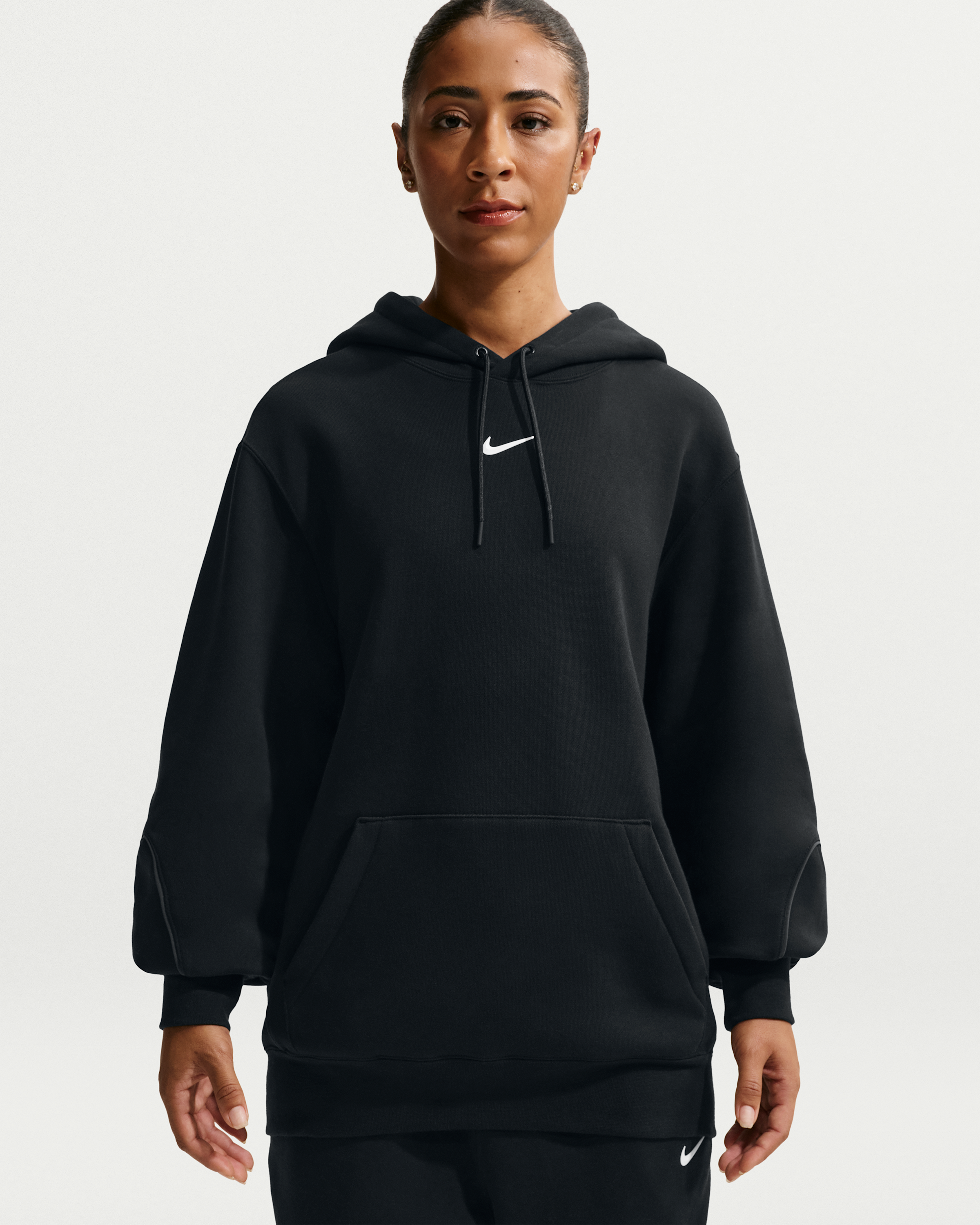 NOCTA Fleece CS Hoodie 2 - Black/White - View 2