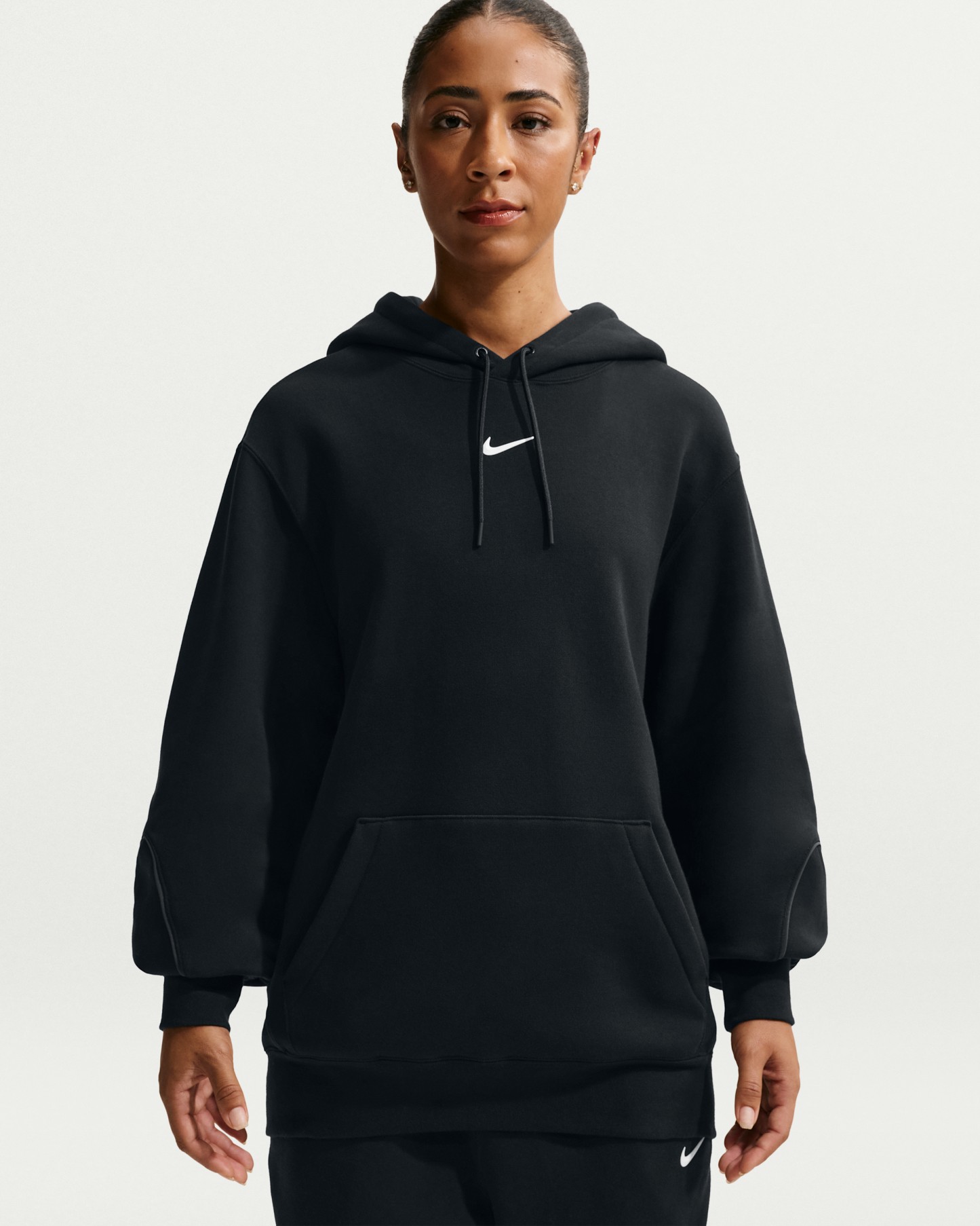 NOCTA Fleece CS Hoodie 2 - Black/White - View 2