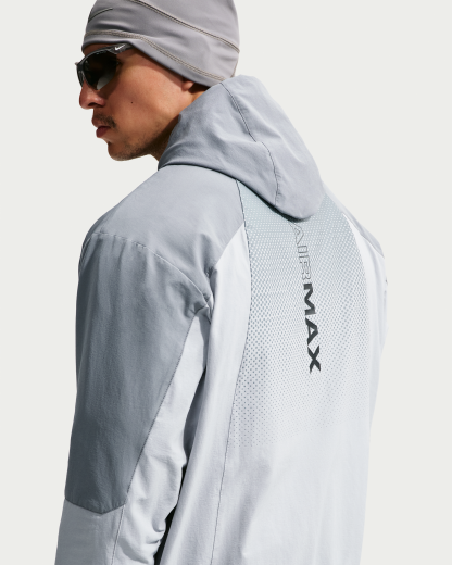 Nike Air Max Men's Woven Jacket - Wolf Grey/Cool Grey/Black - View 2