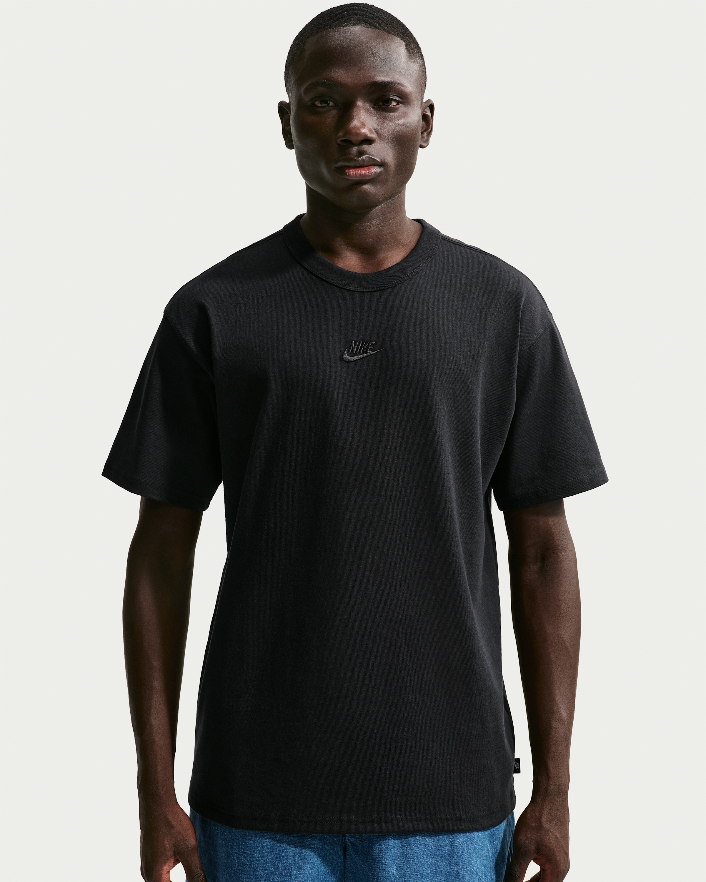 Nike Sportswear Premium Essentials Men's T-Shirt - Black - View 1