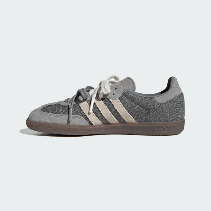 adidas MOLLY-MAE SAMBA SLATE - Grey Three / Off White / Gum - View 8