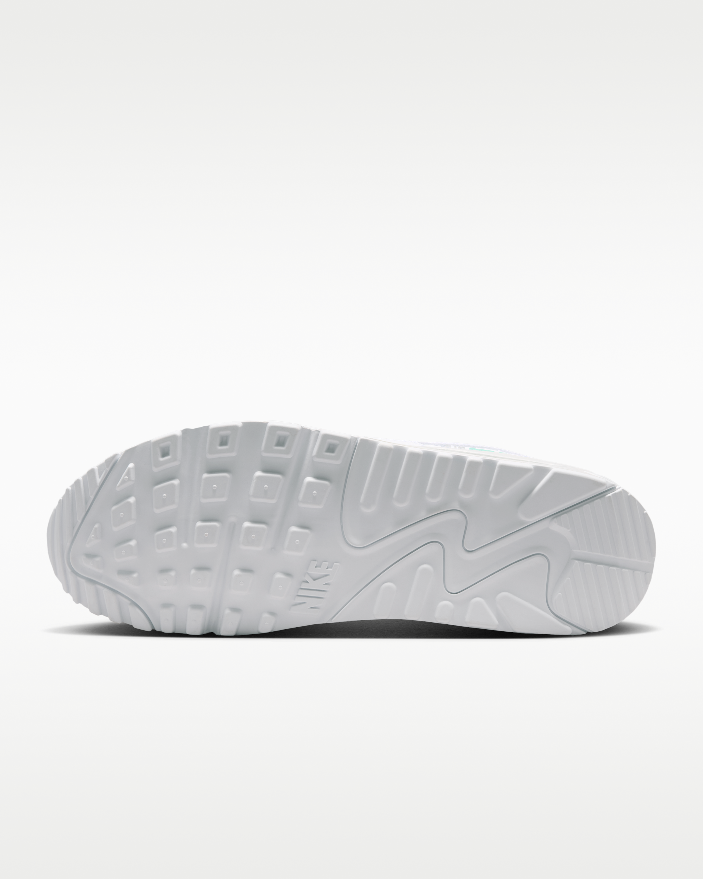 Nike Air Max 90 Men's Shoes - White/Hyper Turquoise/Photon Dust - View 2