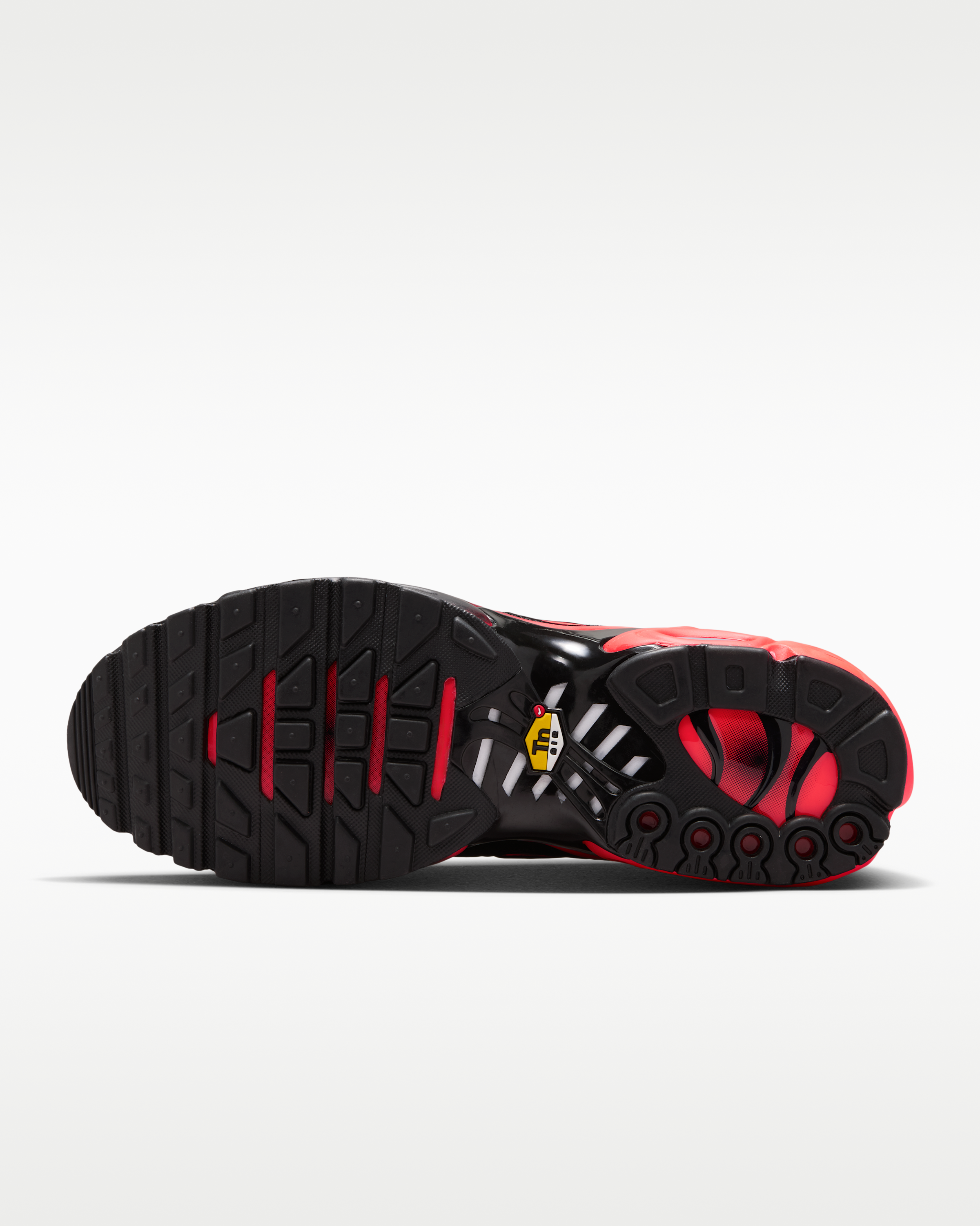 Nike Air Max Plus Men's Shoes - Black/Bright Crimson/Black/Black - View 2