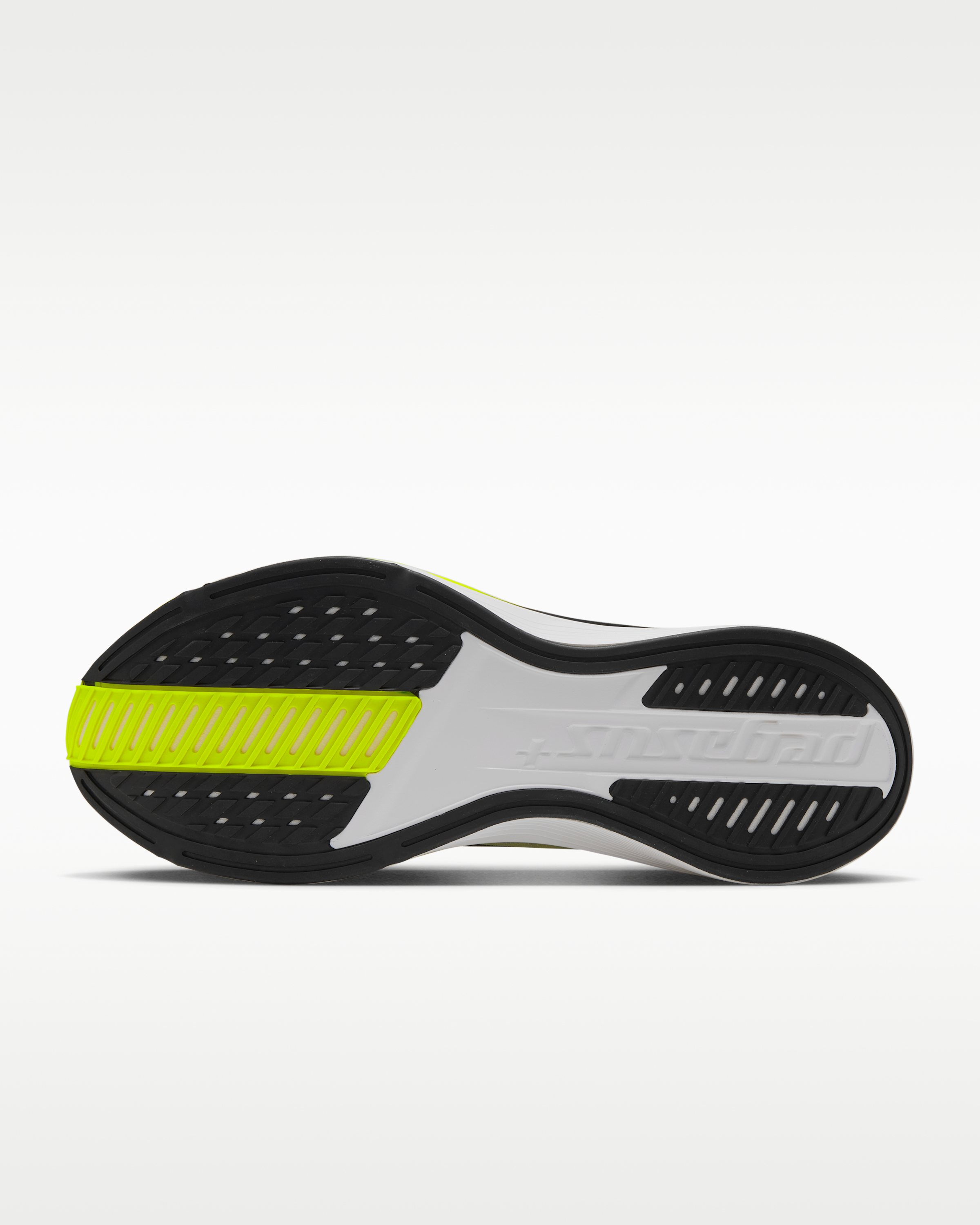 Nike Pegasus Plus 2 Men's Road-Running Shoes - White/Lemon Venom/Black - View 2