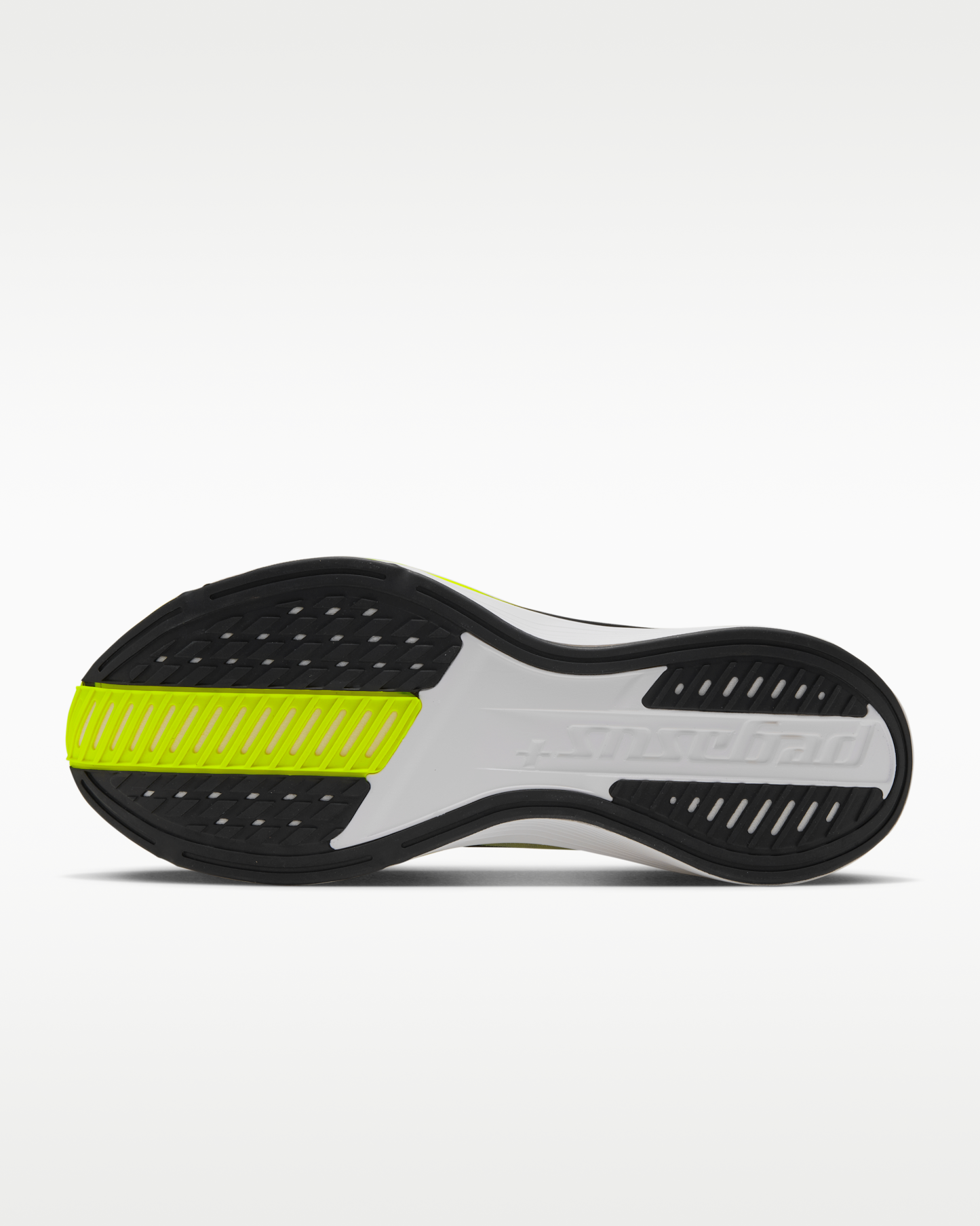 Nike Pegasus Plus 2 Men's Road-Running Shoes - White/Lemon Venom/Black - View 2