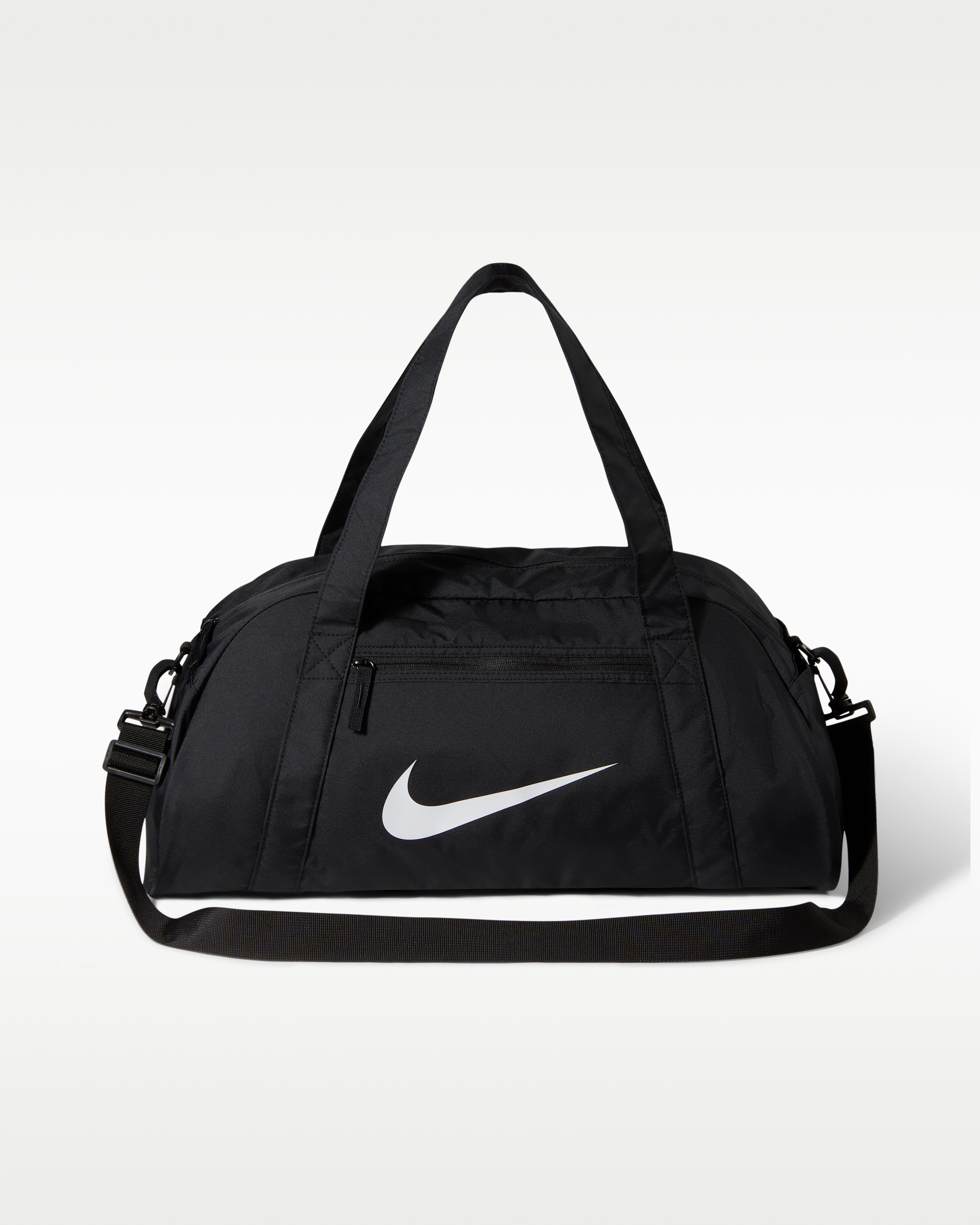 Nike Training Duffel Bag (24L) - Black/Black/White - View 2