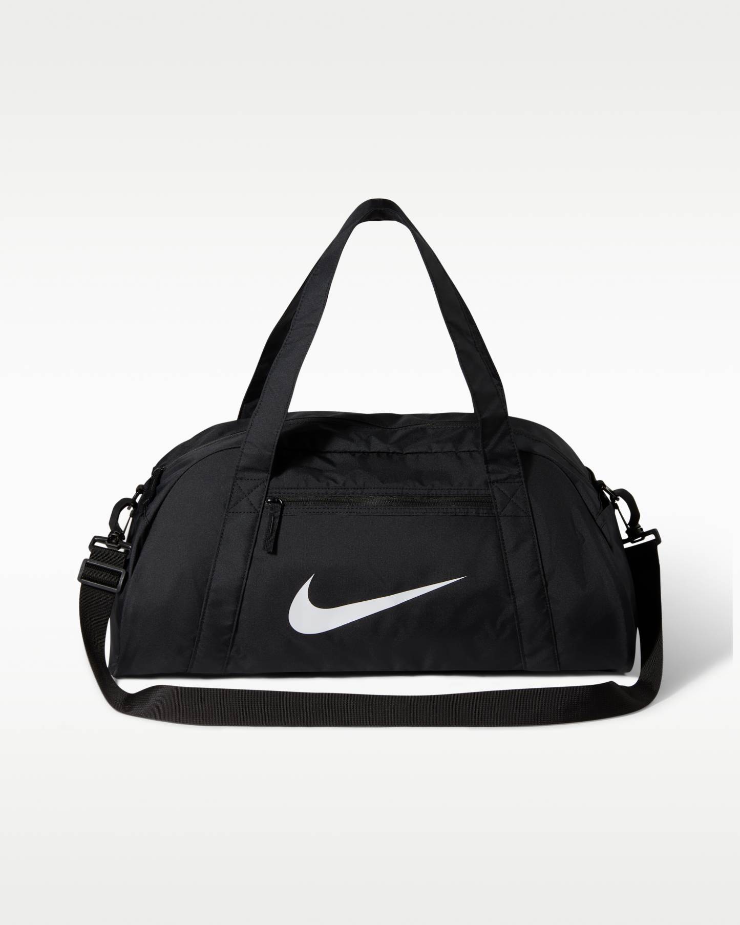 Nike Training Duffel Bag (24L) - Black/Black/White - View 2