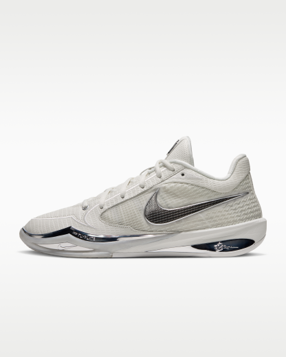 Sabrina 4 'White Label LX' Basketball Shoes - Sail/Sail/Metallic Silver - View 1