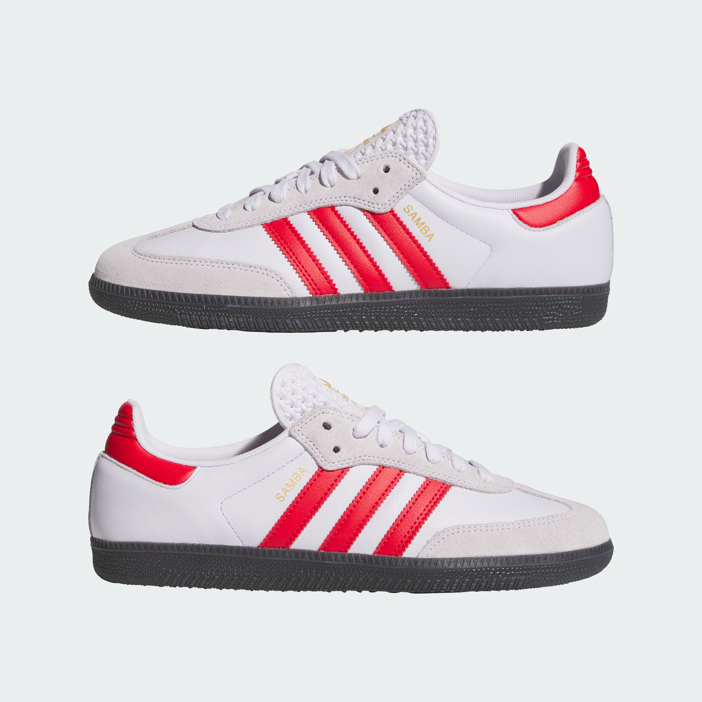 adidas SAMBA ADV SHOES - Core Black / Frozen Purple / Better Scarlet - View 8