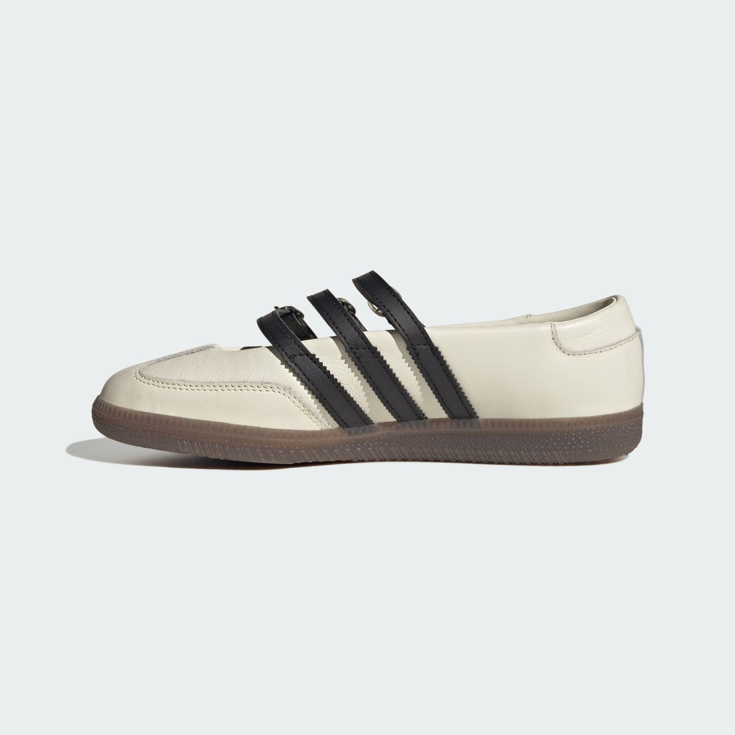 adidas SAMBA BALLET SHOES - Off White / Core Black / Gum - View 7