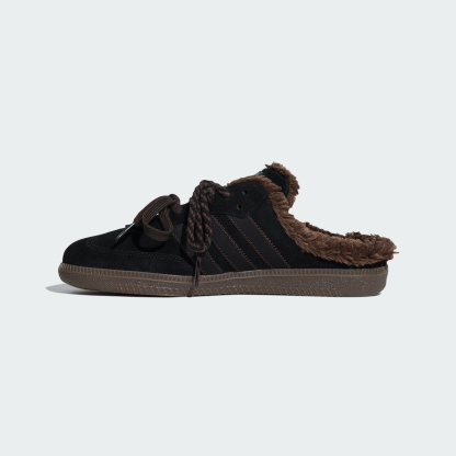 adidas SAMBA OG MULE SHOES - Core Black / Core Black / Dark Brown - View 7