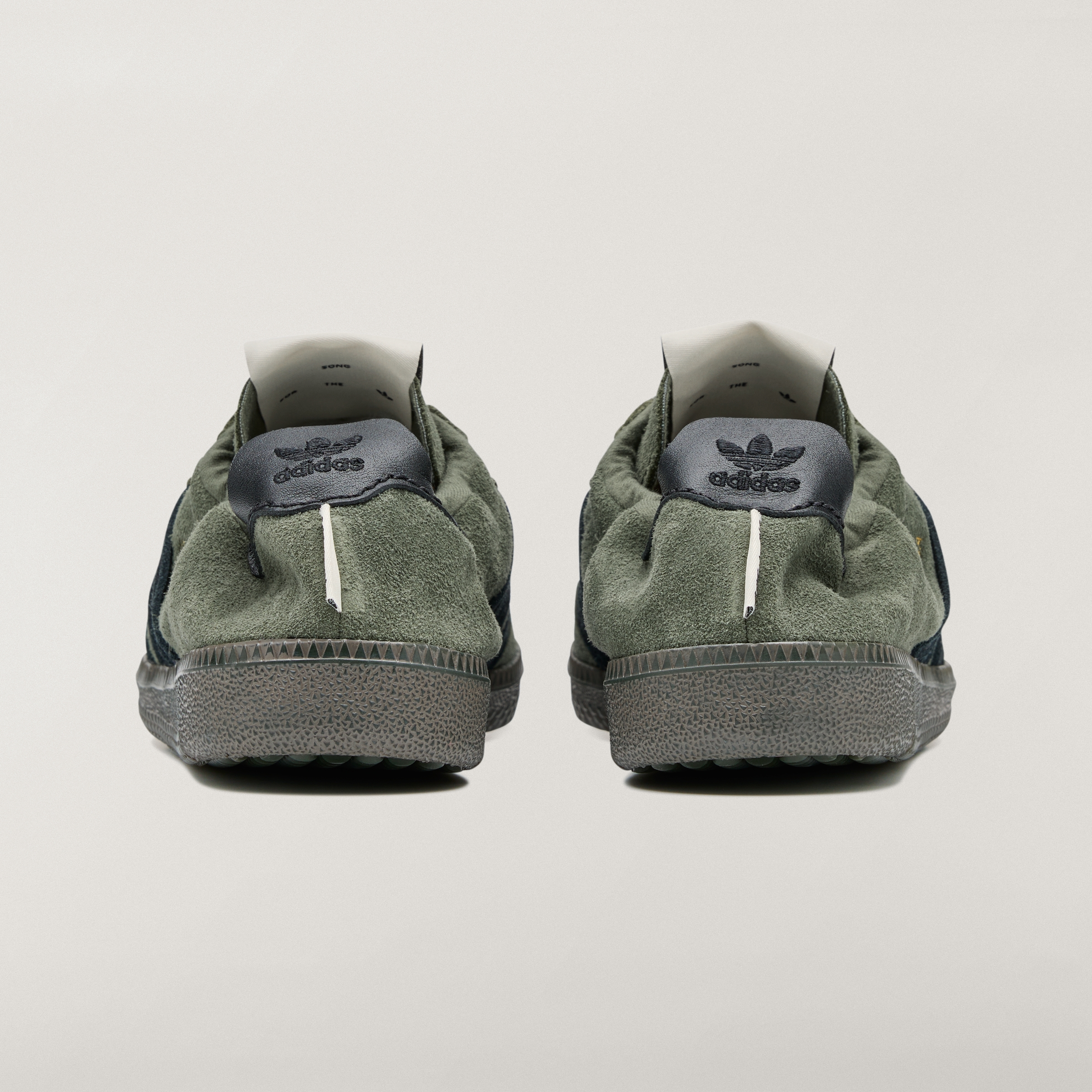 adidas SAMBA OG SFTM Shoes - Base Green / Core Black / Gold Metallic - View 6