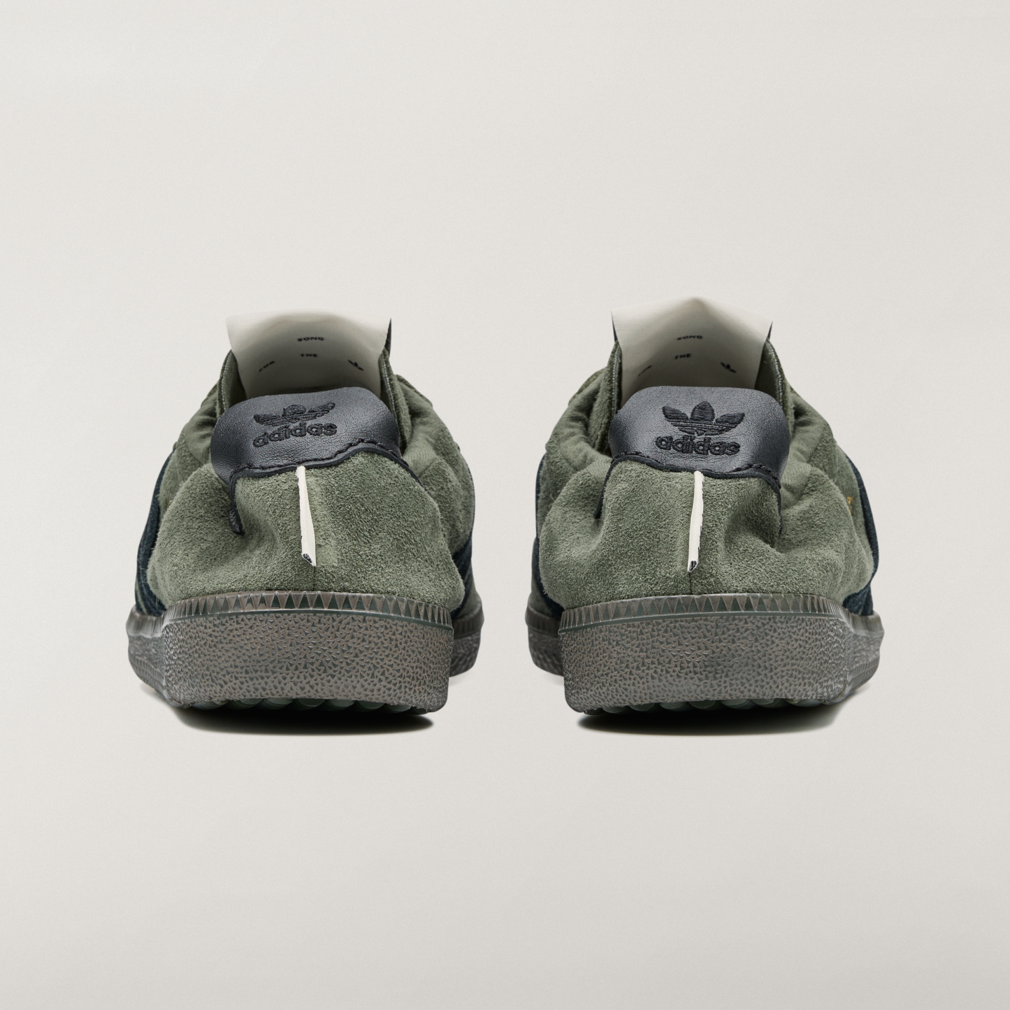 adidas SAMBA OG SFTM Shoes - Base Green / Core Black / Gold Metallic - View 6