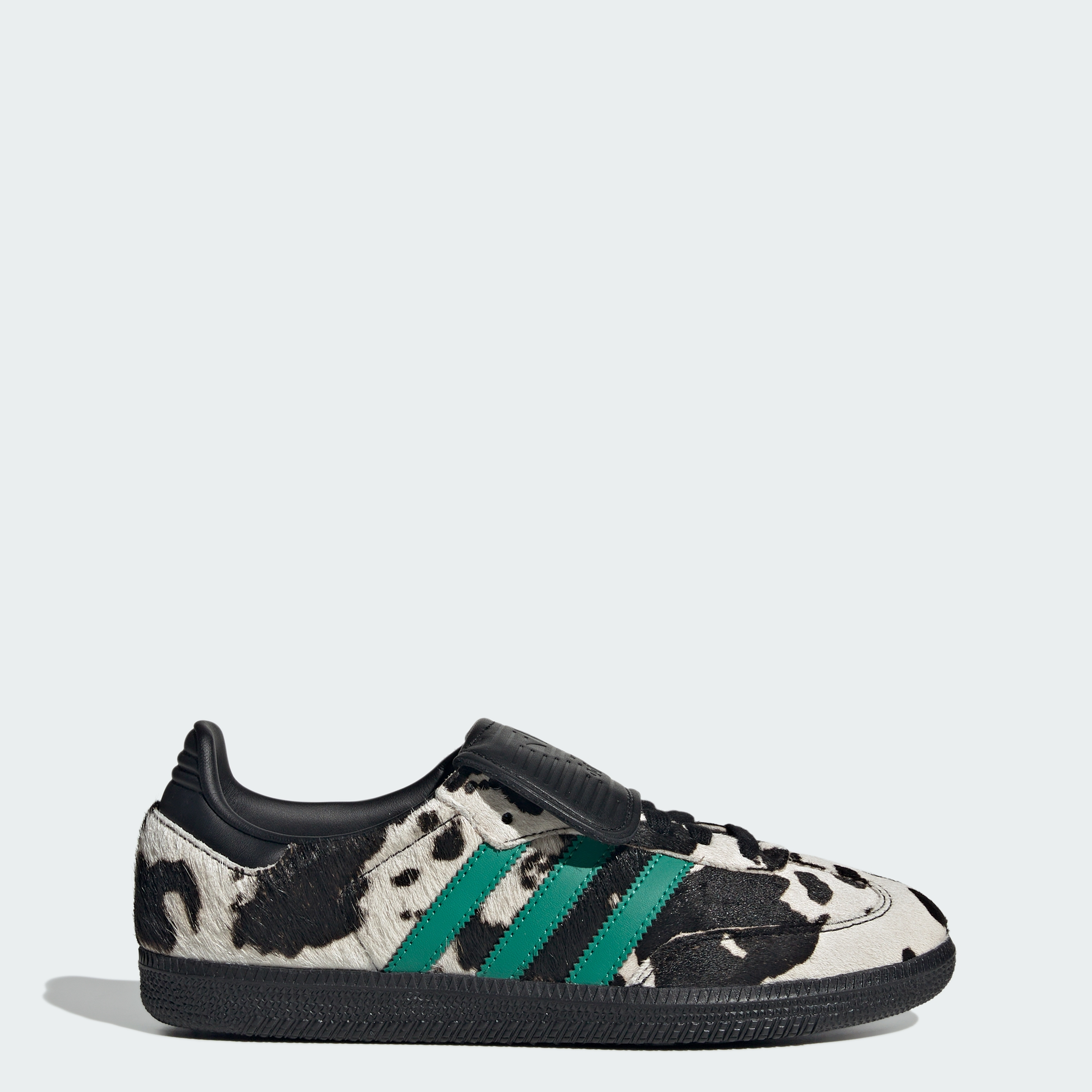 adidas Samba LT Shoes - Core Black / Lucid Blue / Gold Metallic - View 1