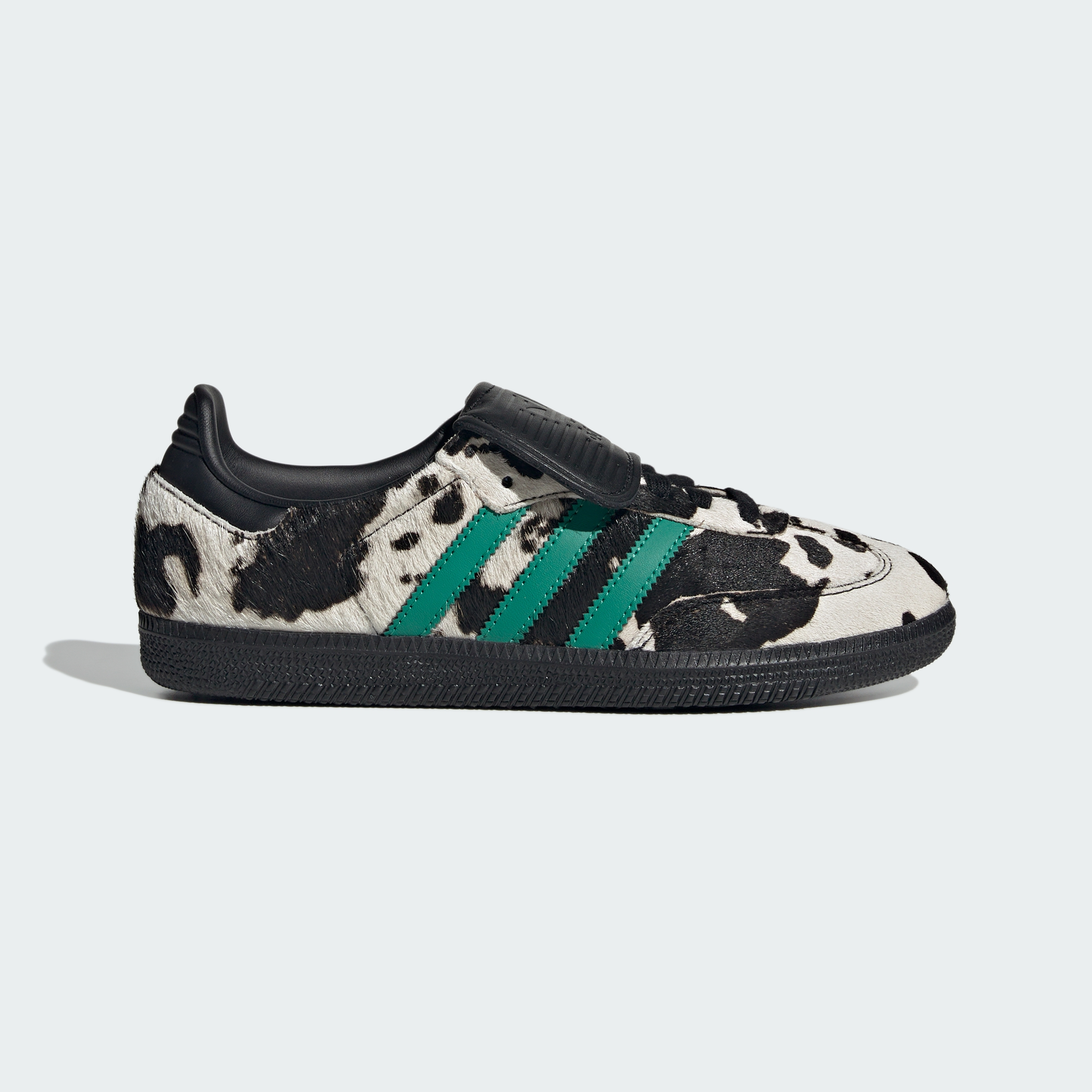 adidas Samba LT Shoes - Core Black / Lucid Blue / Gold Metallic - View 2