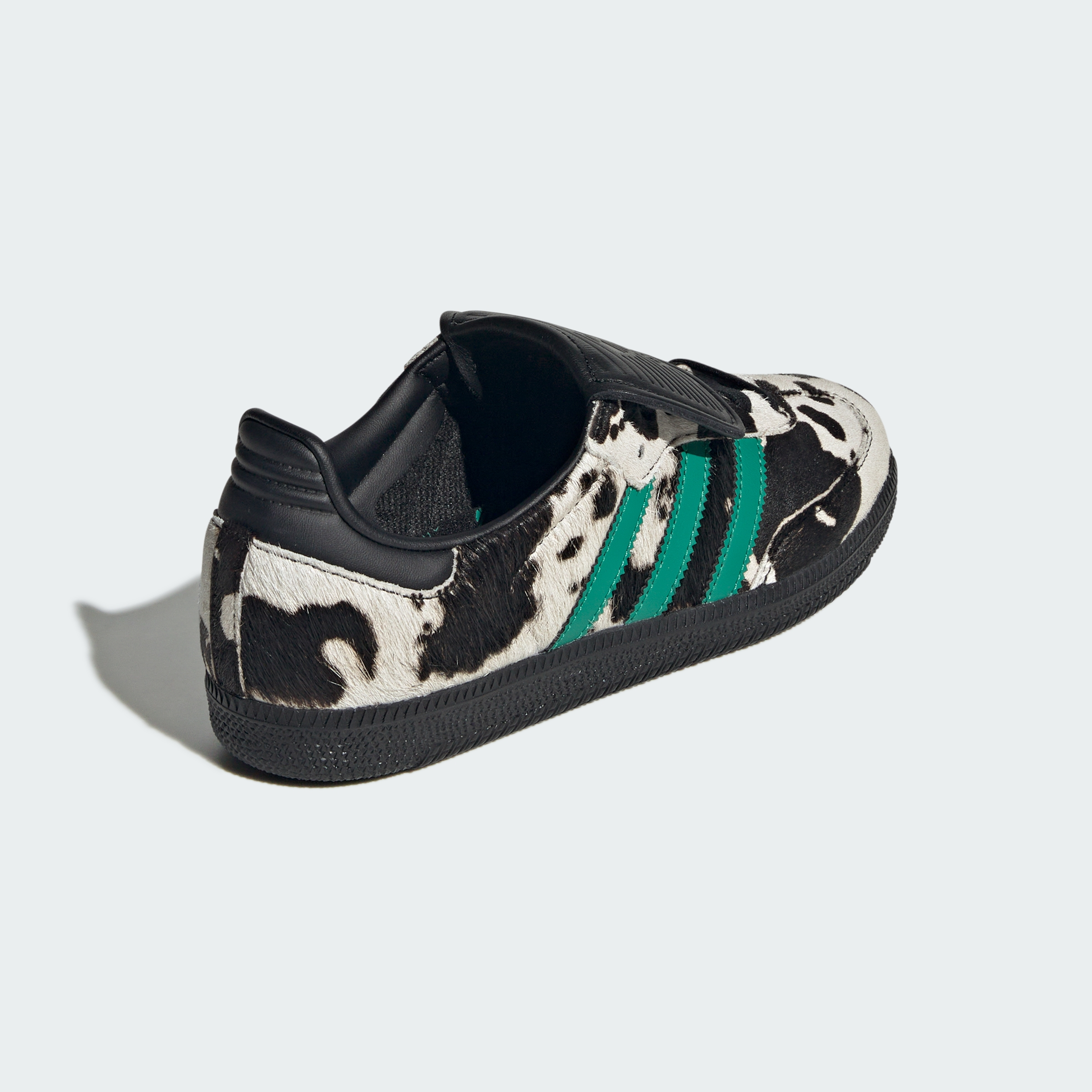 adidas Samba LT Shoes - Core Black / Lucid Blue / Gold Metallic - View 6