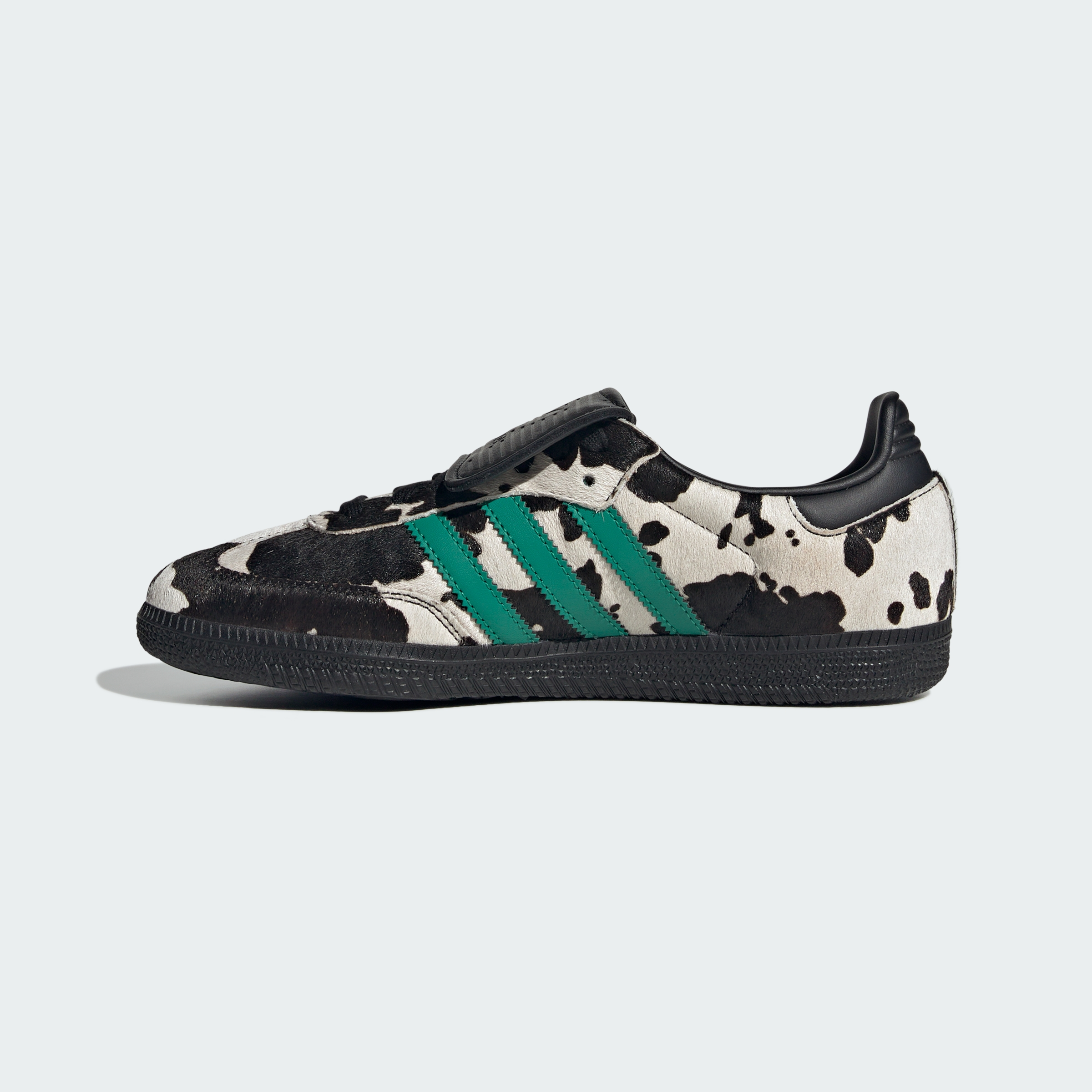 adidas Samba LT Shoes - Core Black / Lucid Blue / Gold Metallic - View 7