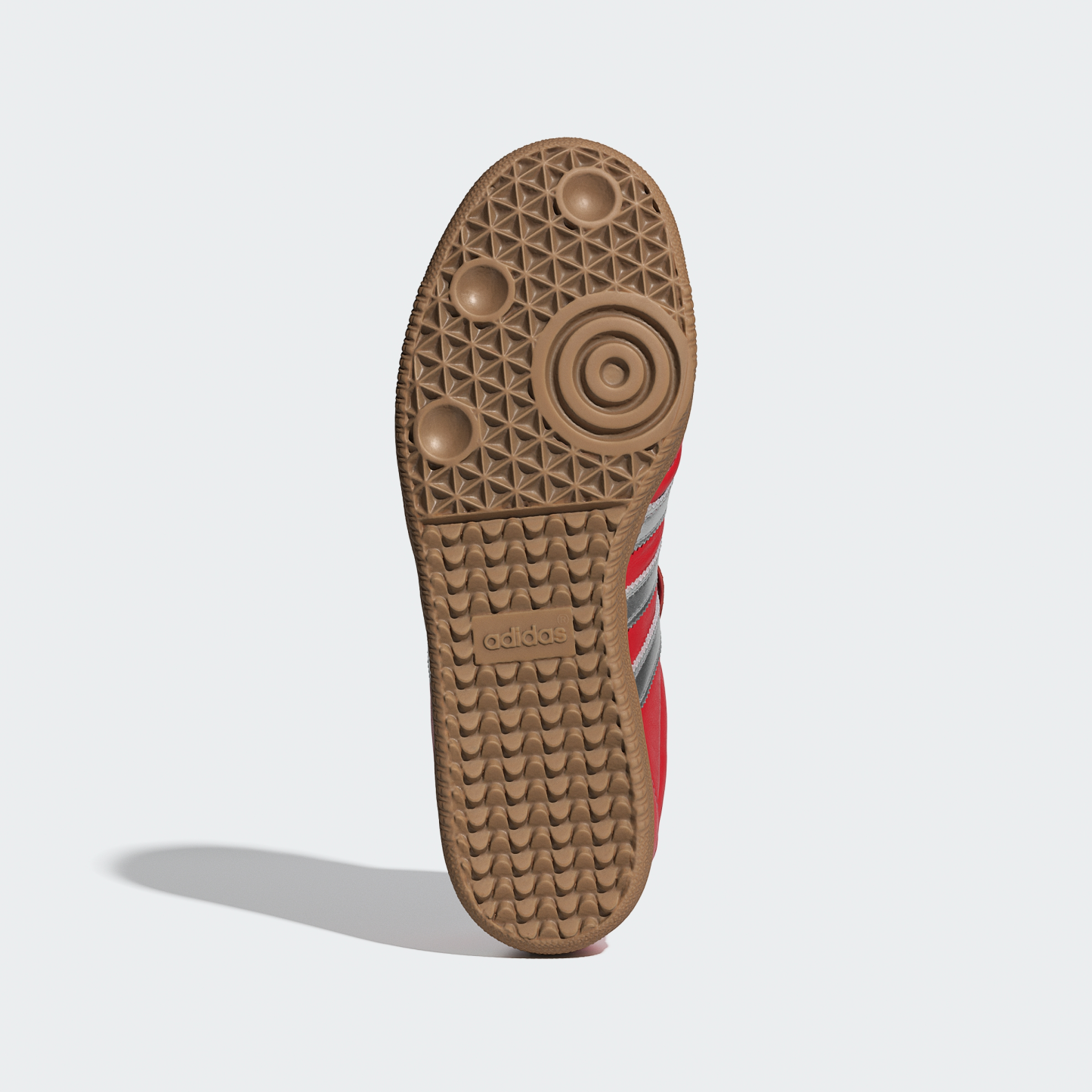 adidas Samba Lt Shoes - Better Scarlet / Silver Metallic / Gum - View 4