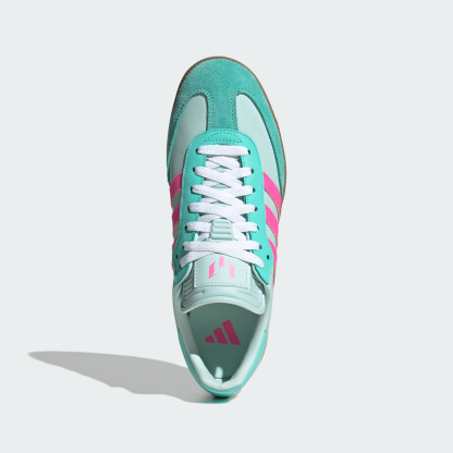 adidas Samba Messi Boots - Halo Mint / Lucid Pink / Gum - View 3
