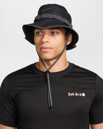 Nike Apex Dri-FIT Bucket Hat - Black/Anthracite/Anthracite/Anthracite - View 1