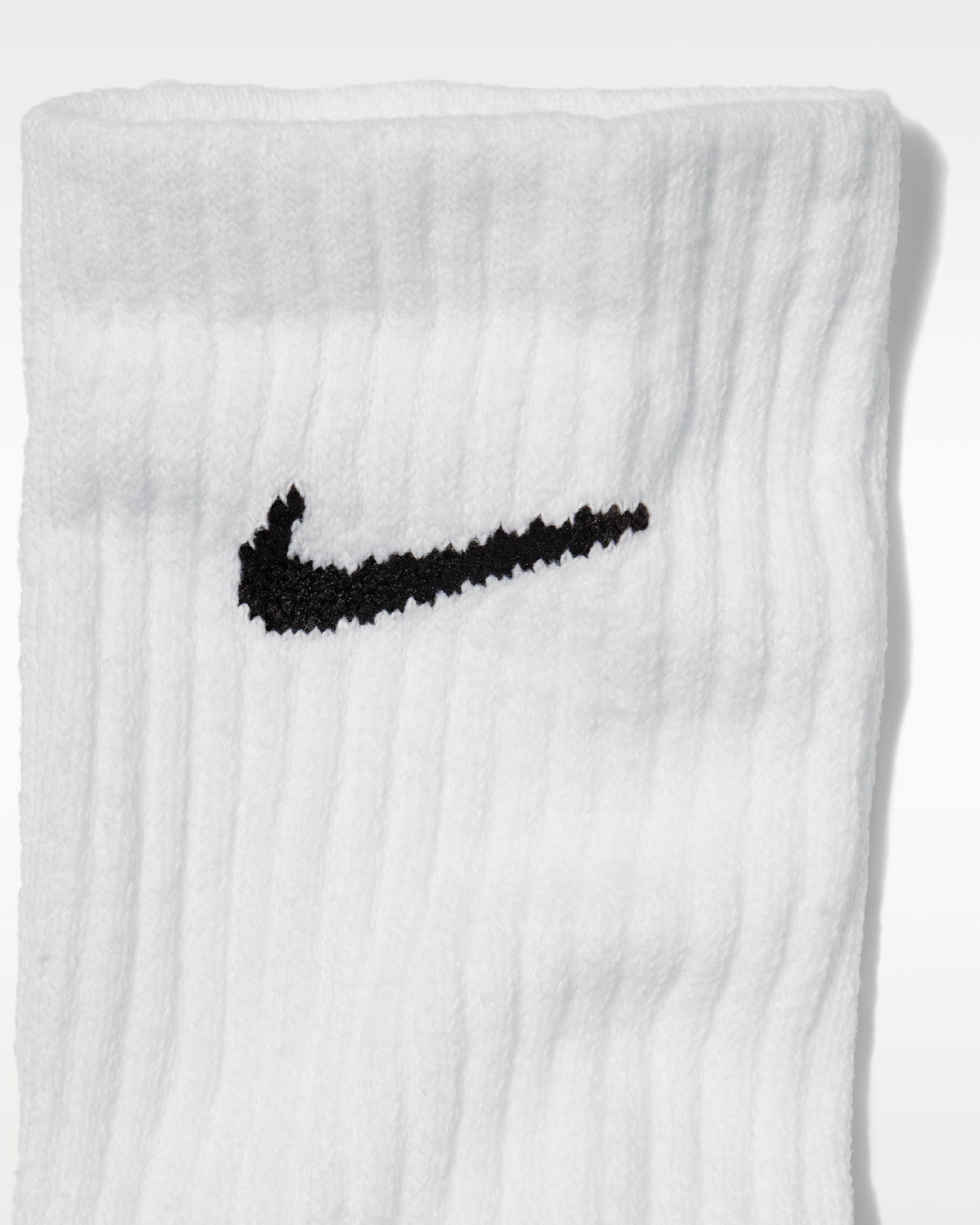 Nike Everyday Cushioned Training Crew Socks (6 Pairs) - White/Black - View 2