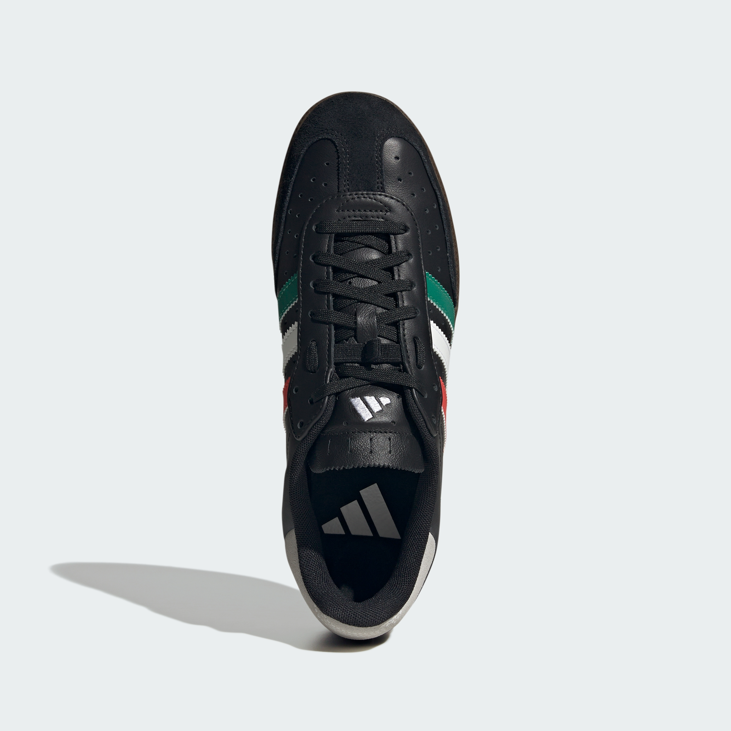 adidas VELOSAMBA LEA Shoes - Core Black / Cloud White / Gum - View 3