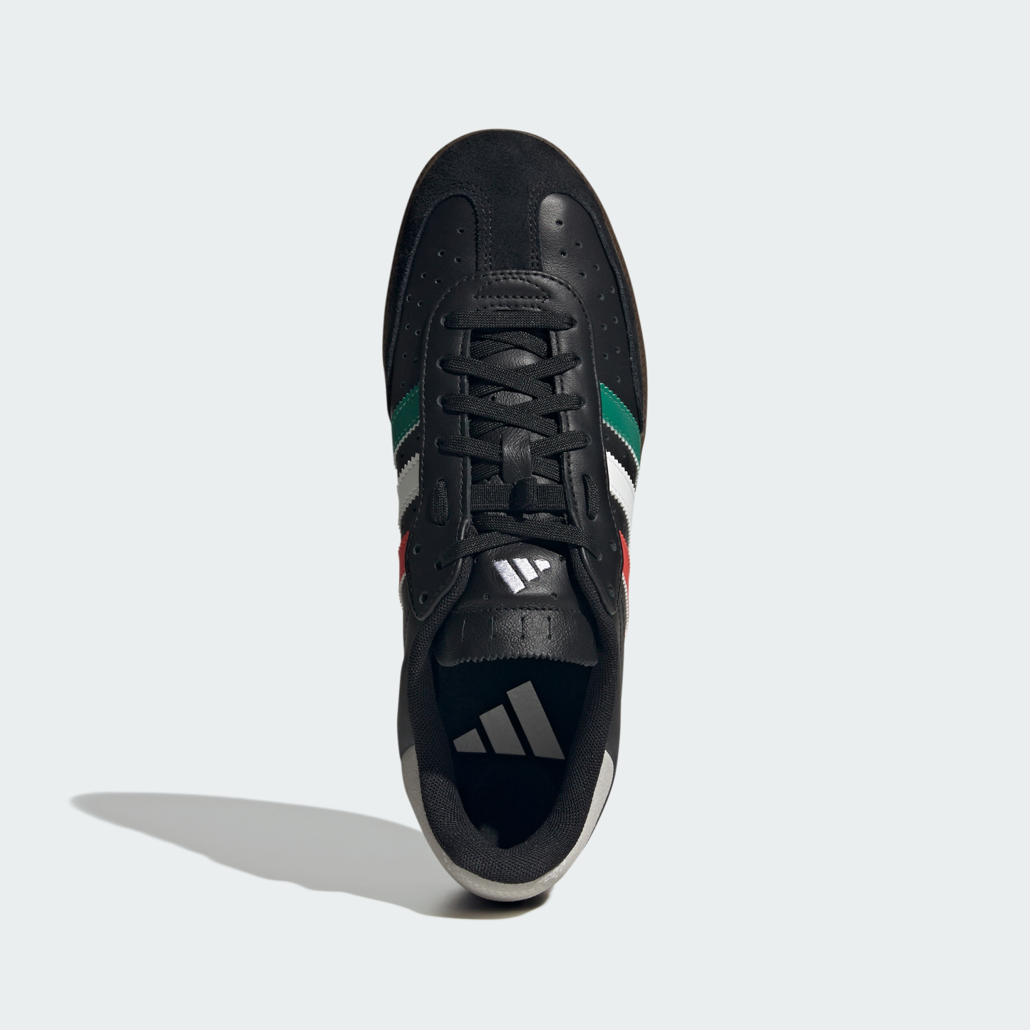 adidas VELOSAMBA LEA Shoes - Core Black / Cloud White / Gum - View 3