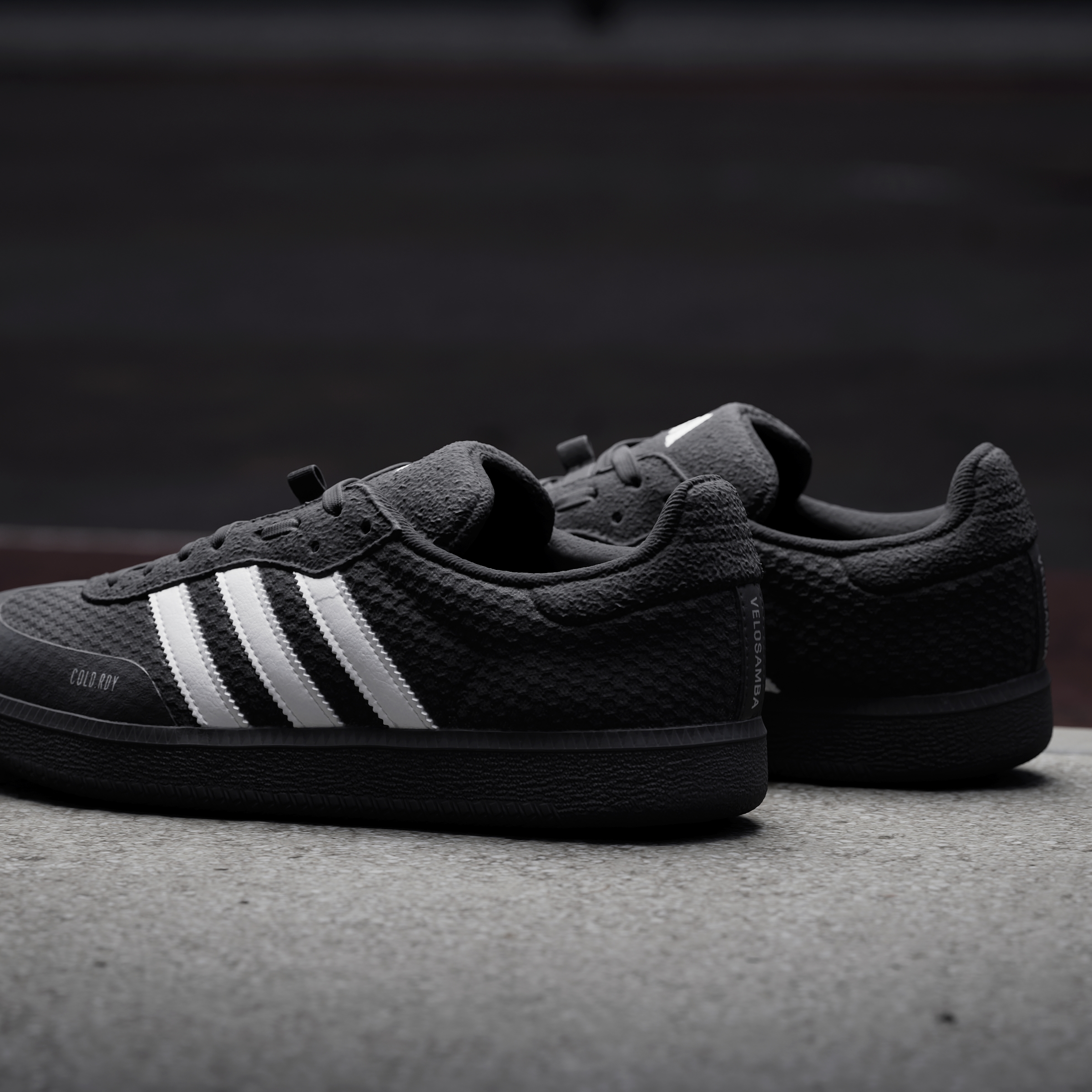adidas Velosamba Cold.Rdy Cycling Shoes - Core Black / Cloud White / Zero Metalic - View 9