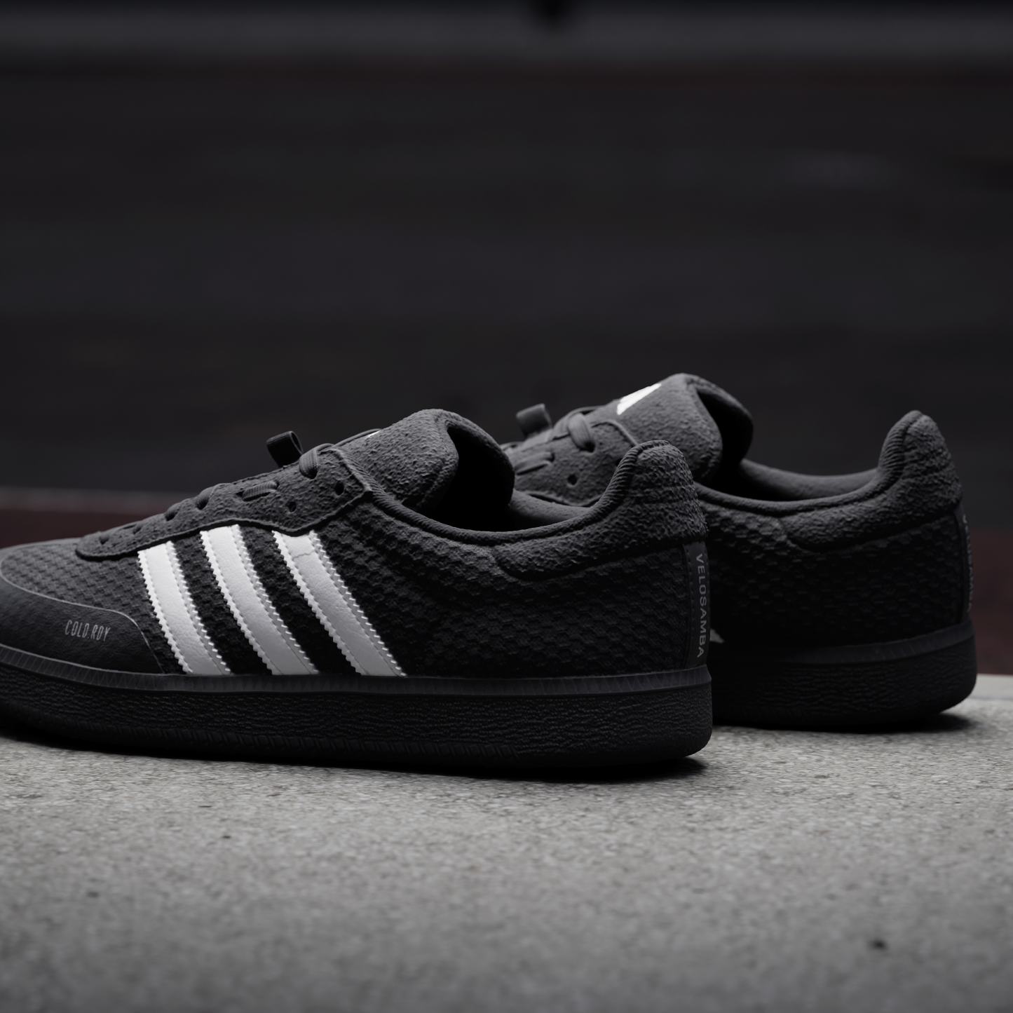adidas Velosamba Cold.Rdy Cycling Shoes - Core Black / Cloud White / Zero Metalic - View 9