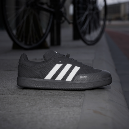 adidas Velosamba Cold.Rdy Cycling Shoes - Core Black / Cloud White / Zero Metalic - View 2