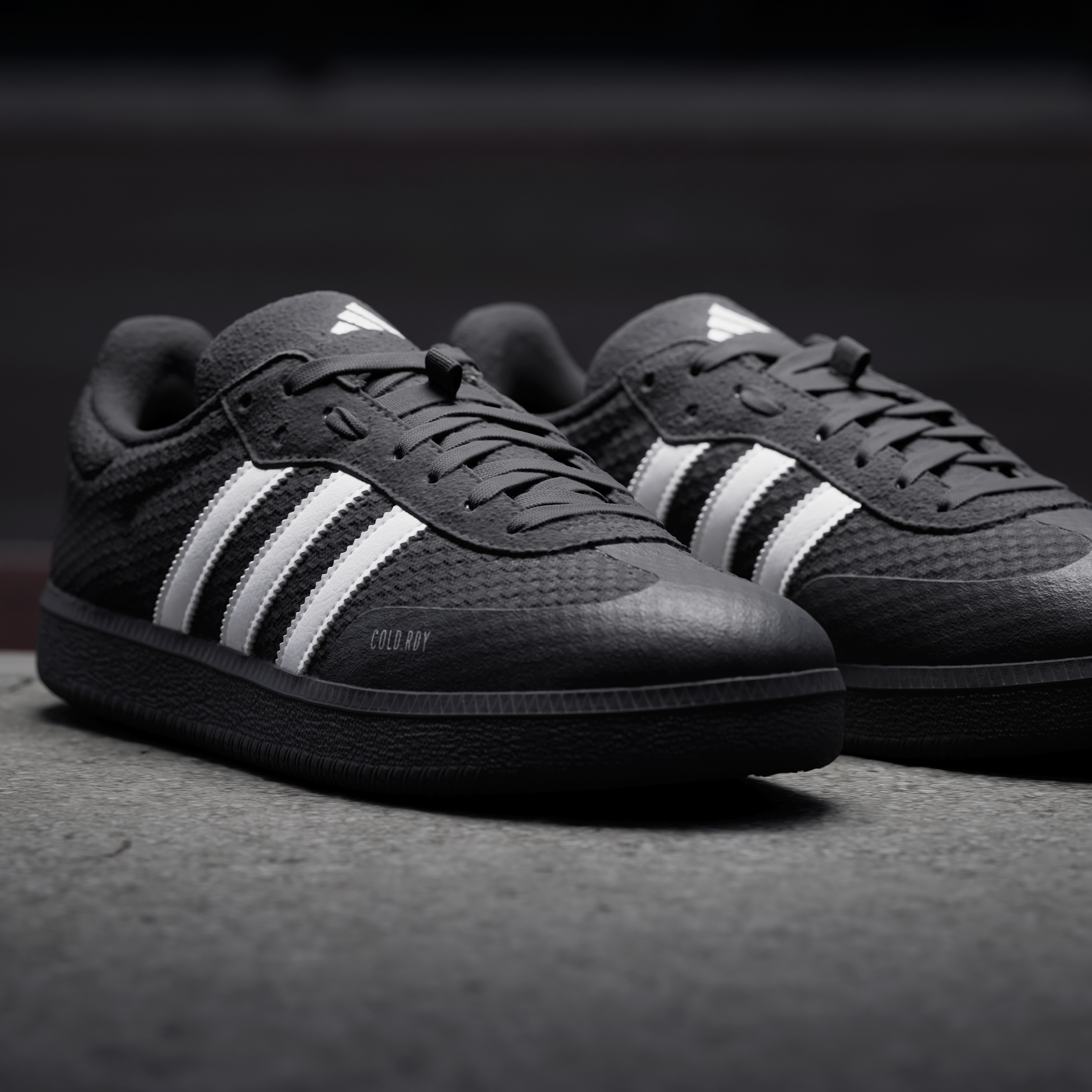 adidas Velosamba Cold.Rdy Cycling Shoes - Core Black / Cloud White / Zero Metalic - View 8