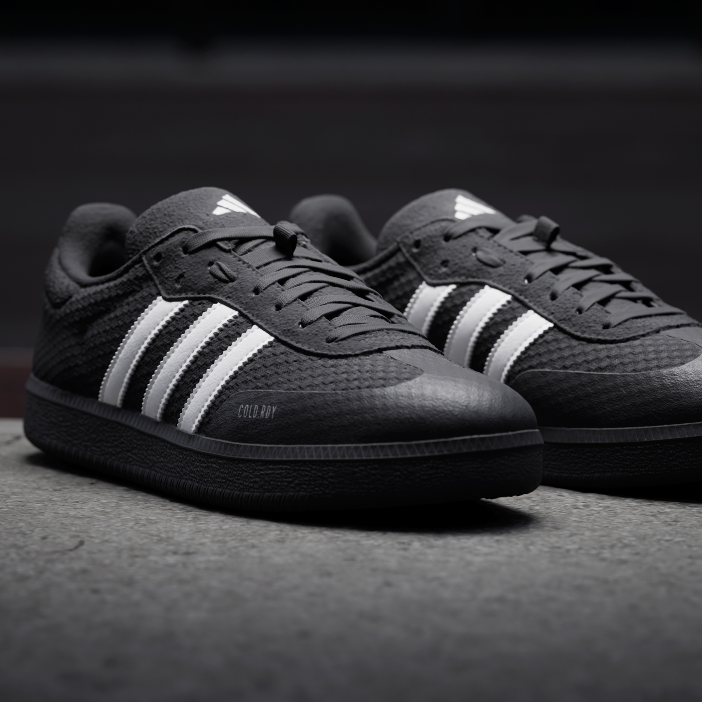 adidas Velosamba Cold.Rdy Cycling Shoes - Core Black / Cloud White / Zero Metalic - View 8