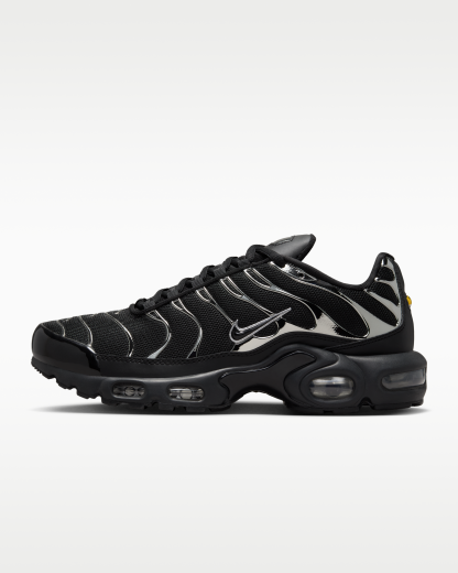 Nike Air Max Plus SE Women's Shoes - Black/Metallic Silver/Laser Crimson/Off-Noir - View 1