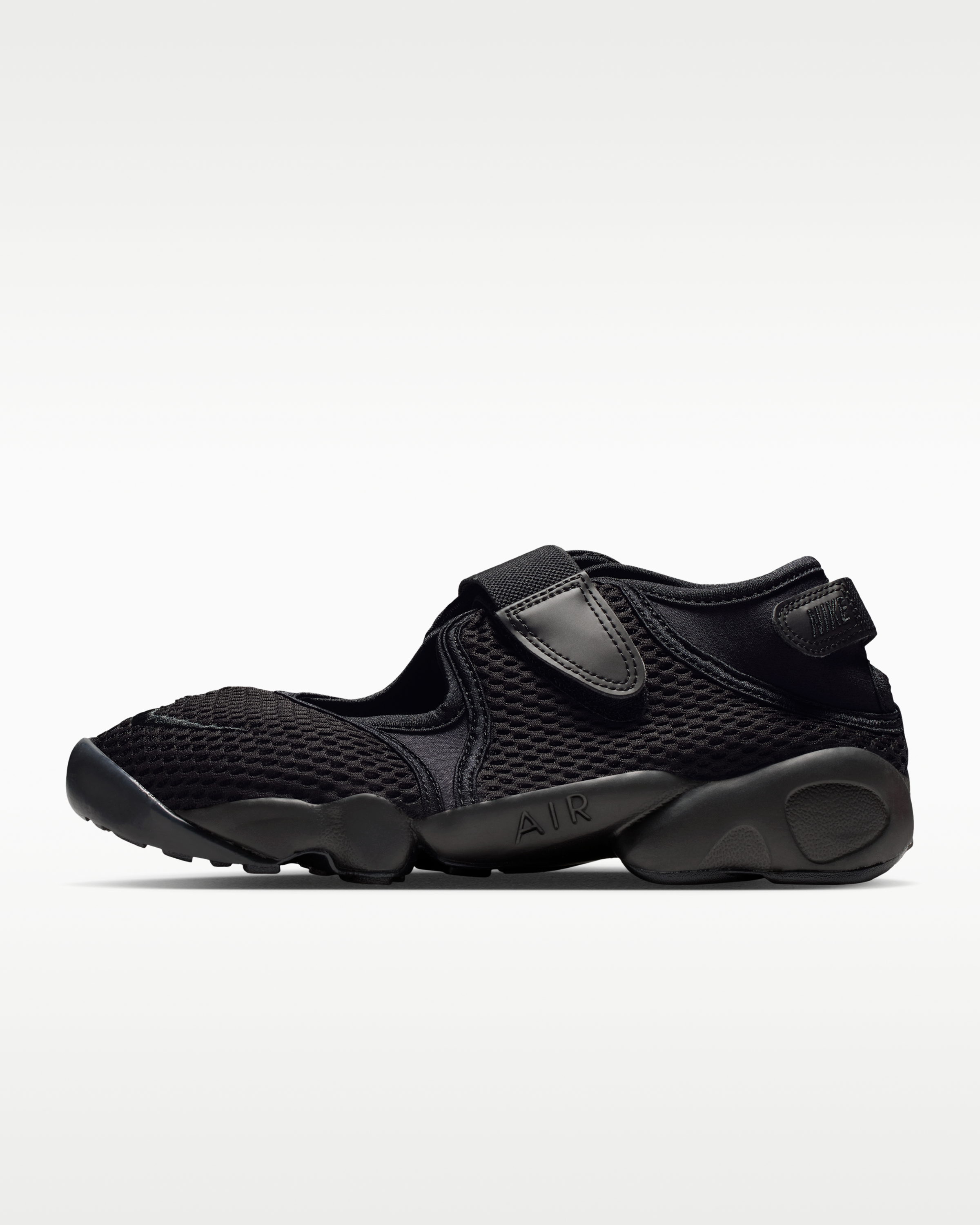 Nike Air Rift Mesh Women's Shoes - Black/White/Black - View 1