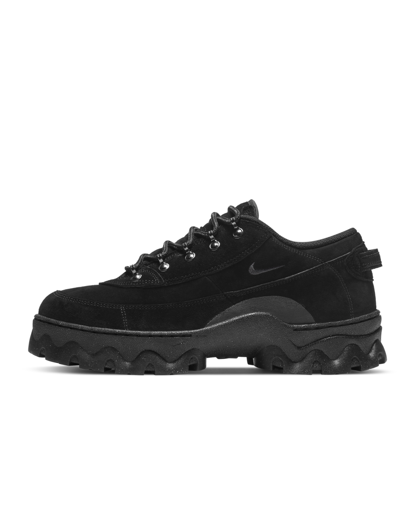 Nike Lahar Low Women's Shoes - Black/Orange/Black/Dark Smoke Grey - View 1