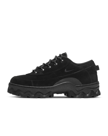 Nike Lahar Low Women's Shoes - Black/Orange/Black/Dark Smoke Grey - View 1
