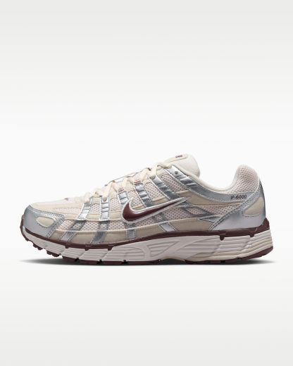 Nike P-6000 Women's Shoes - Phantom/Metallic Silver/Light Orewood Brown/Tattoo - View 1