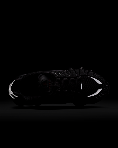 Nike Shox TL Women's Shoes - Black/Metallic Hematite/Max Orange/Black - View 7