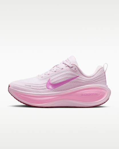 Nike Vomero Plus Women's Road Running Shoes - Bleached Lilac/Pink Rise/Pink Foam/Light Magenta - View 1