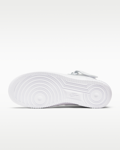 Nike Air Force 1 '07 Mid Women's Shoe - White/White/White - View 2