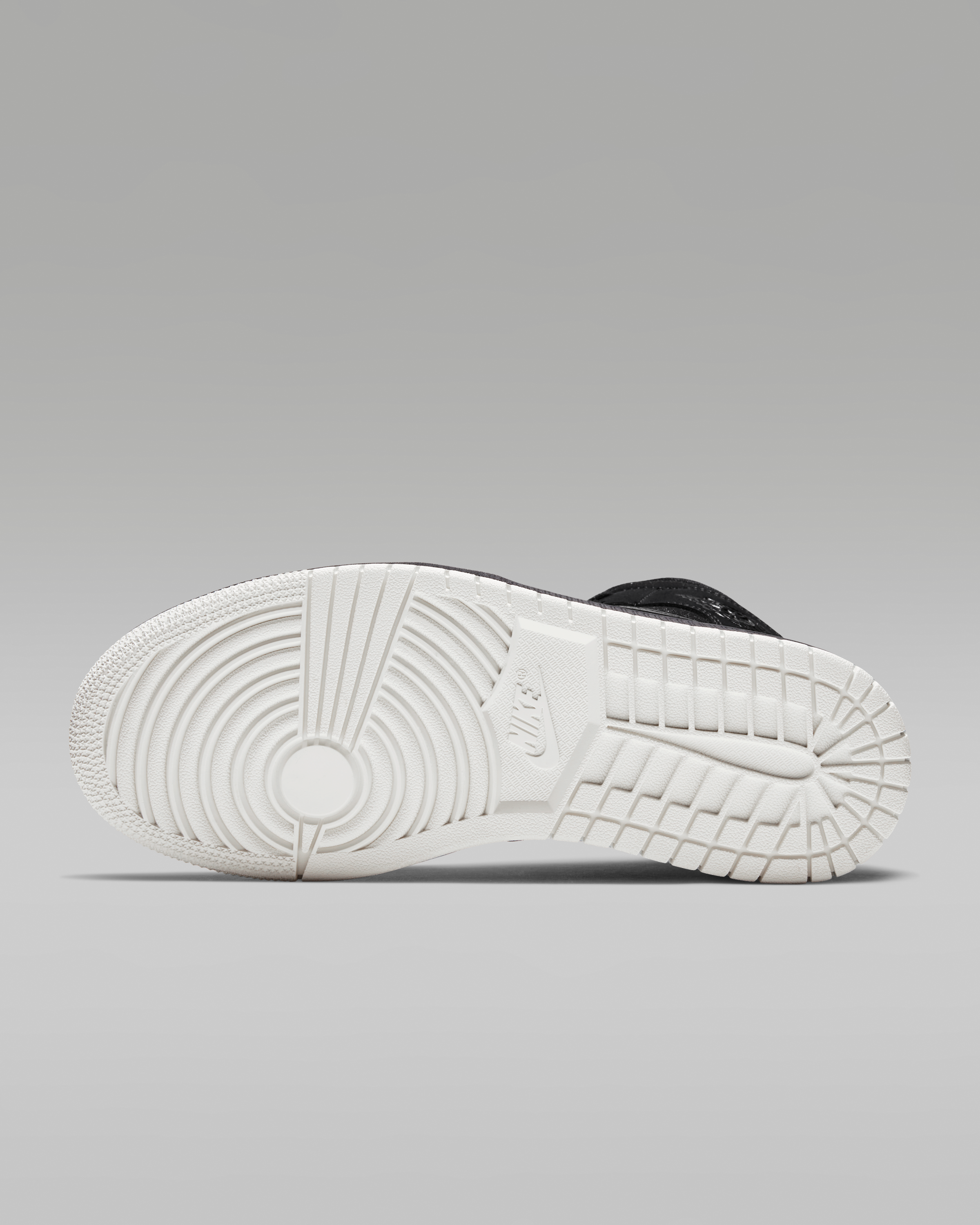 Air Jordan 1 Mid Women's Shoes - Black/White/Phantom - View 2