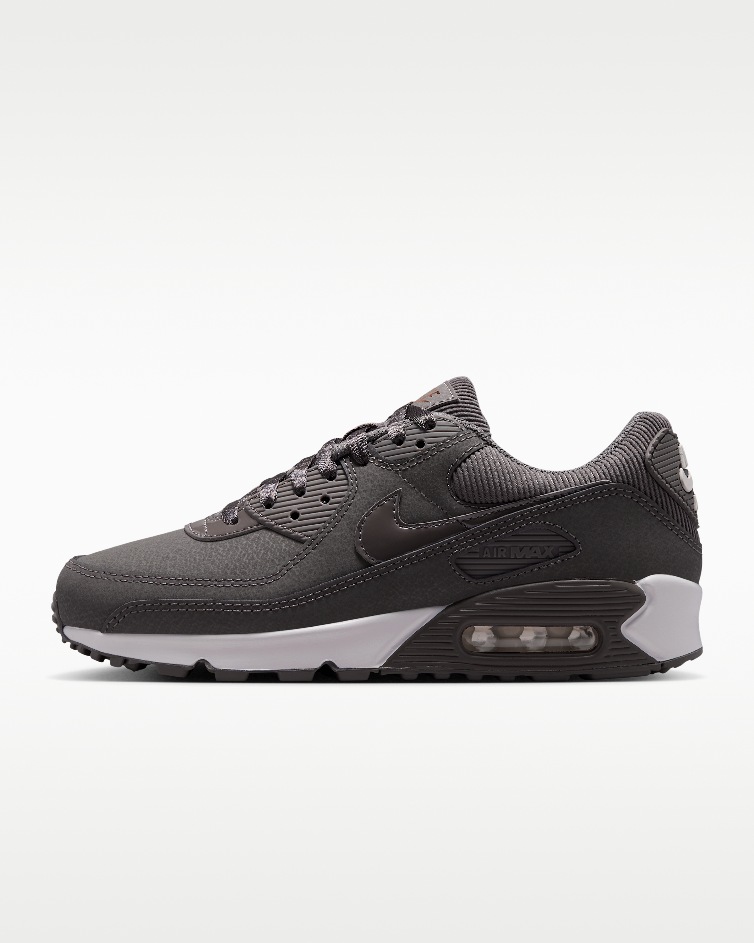 Nike Air Max 90 Women's Shoe - Cave Stone/Dark Beetroot/Summit White/Cave Stone - View 1
