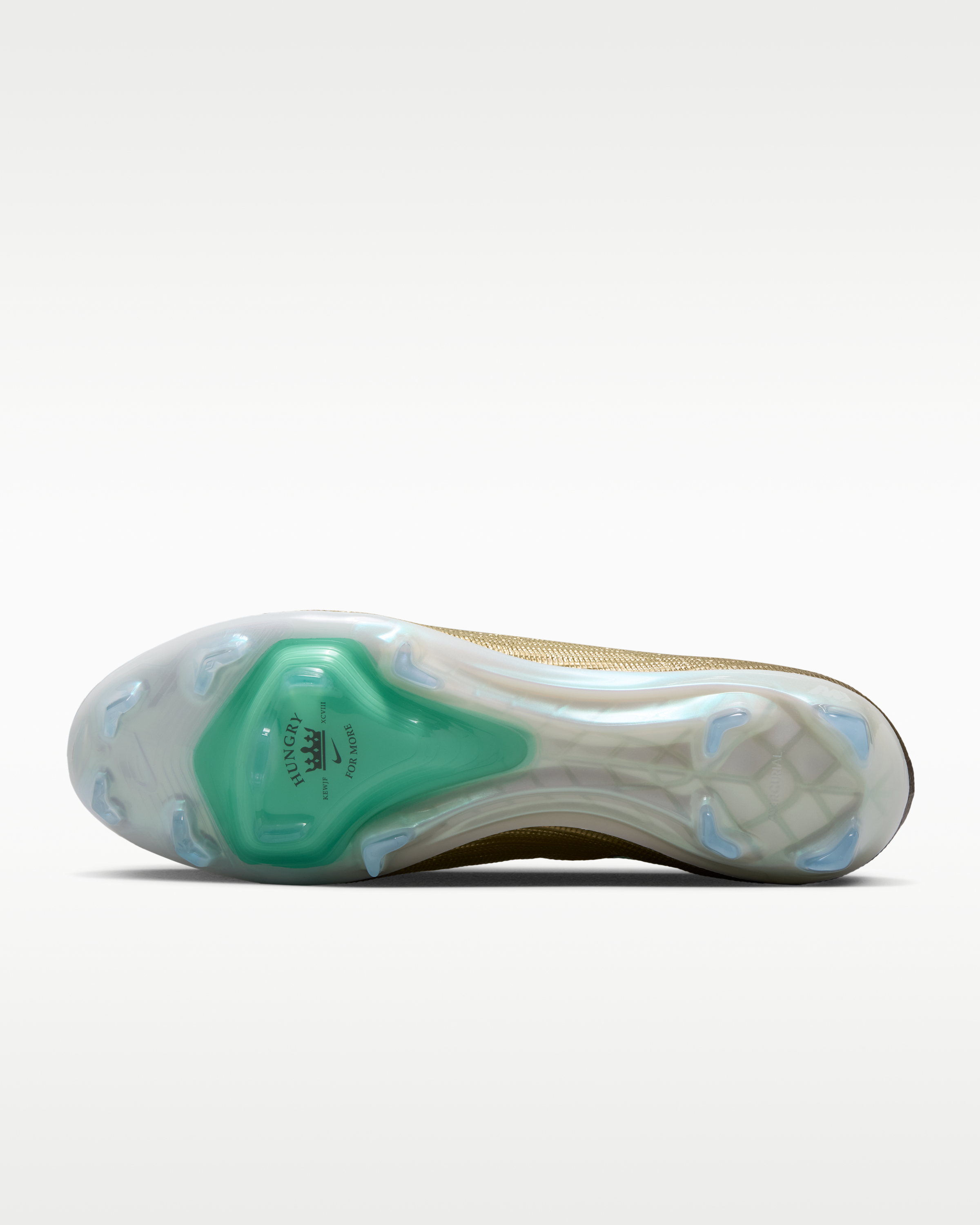 Nike Mercurial Superfly 11 Elite 'Kylian Mbappé' Firm-Ground Low-Top Football Boots - Metallic Gold/Green Glow - View 2