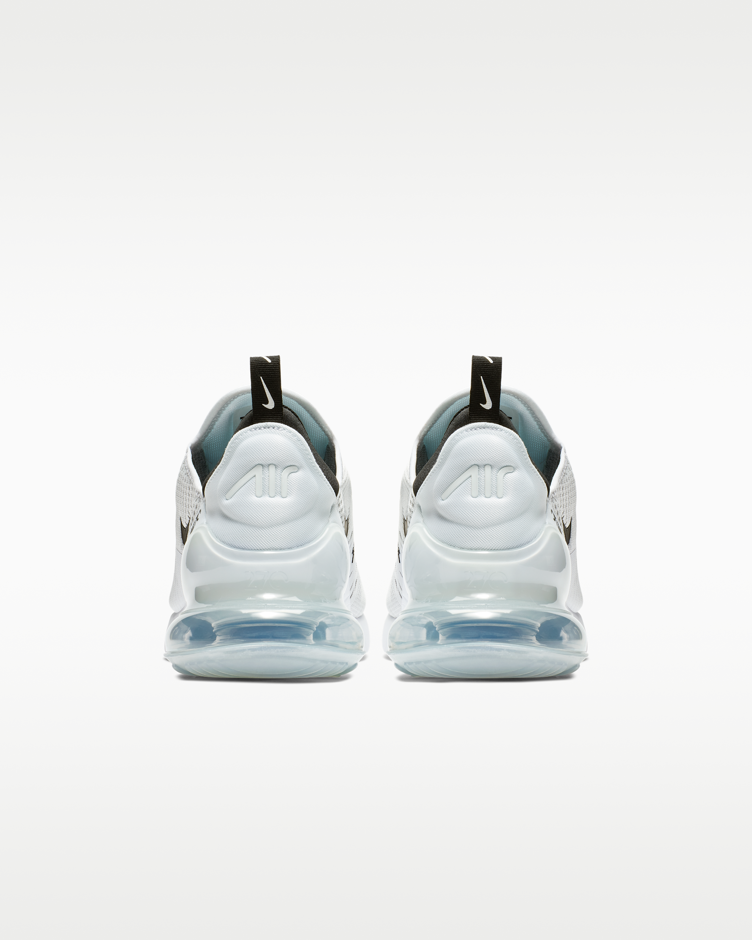 Nike Air Max 270 Men's Shoes - White/White/Black - View 4