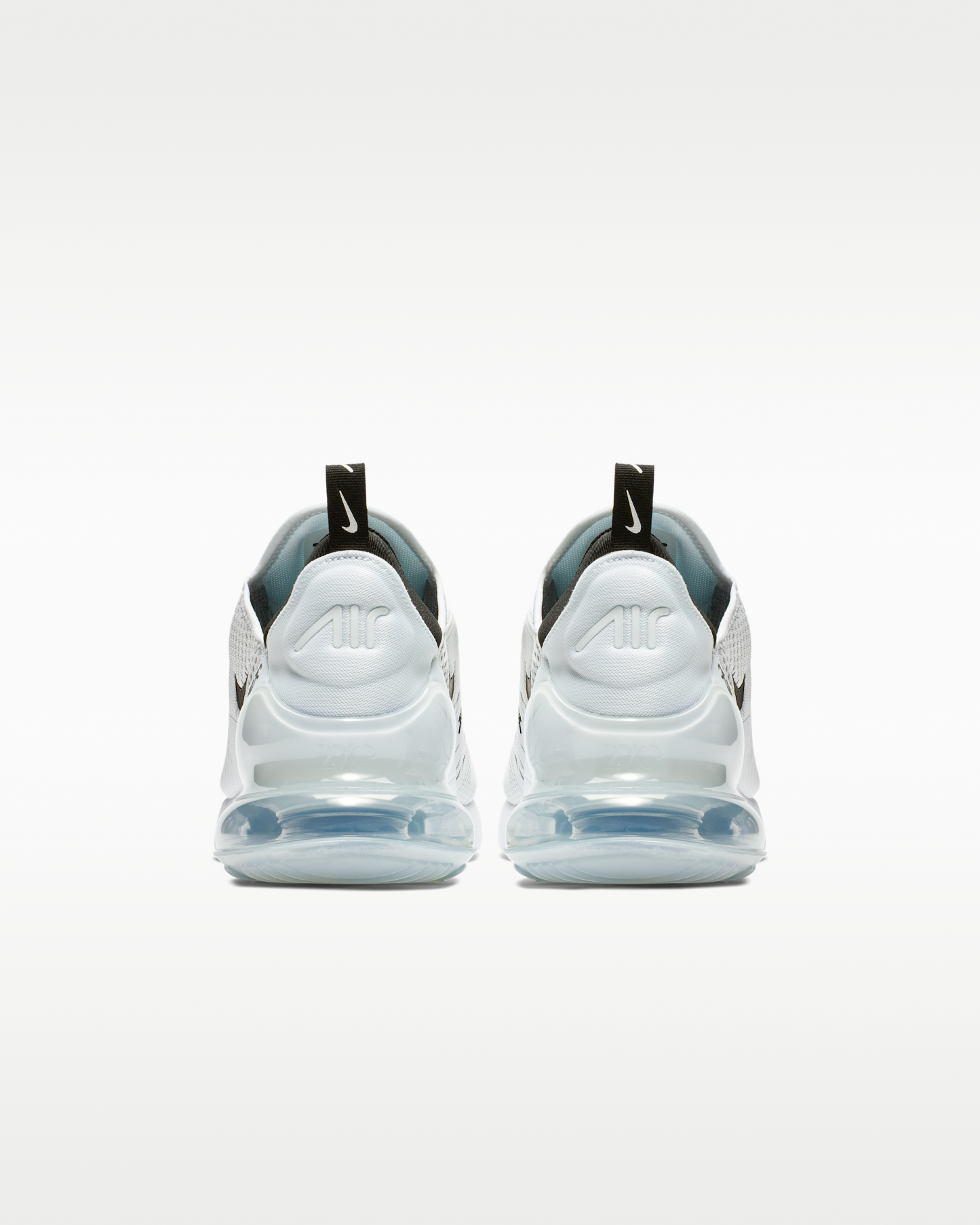 Nike Air Max 270 Men's Shoes - White/White/Black - View 4
