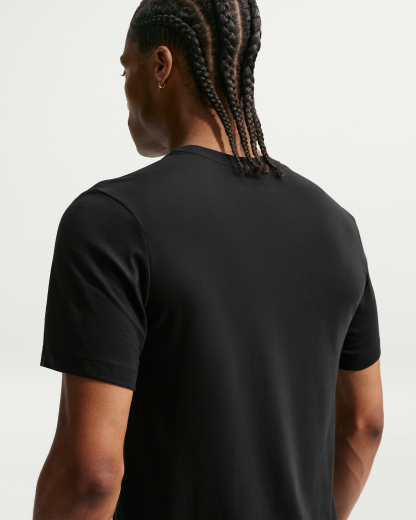 Nike Pro Men's Dri-FIT T-Shirt - Black/Hyper Pink - View 2