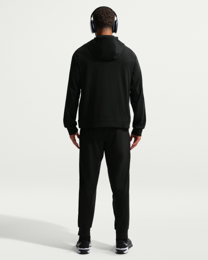 Nike Primary NanoKnit Men's Dri-FIT UV Protection Pullover Performance Hoodie - Black/Black - View 5