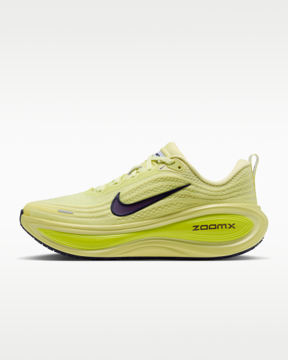 Nike Vomero Plus Women's Road Running Shoes - Fennel/Lemon Venom/Lemon Chiffon/Purple Dynasty - View 1