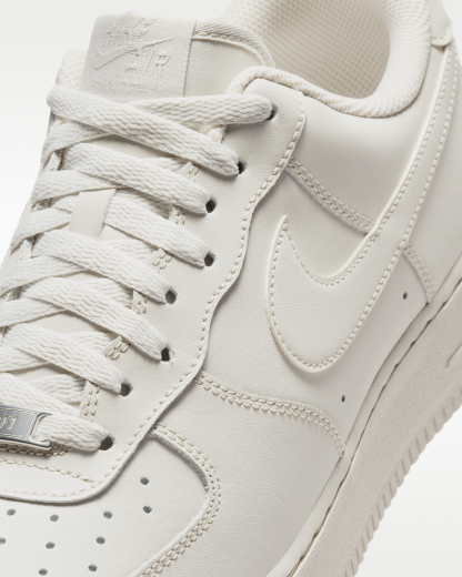 Nike Air Force 1 '07 Men's Shoes - Light Bone/Metallic Silver/Light Bone - View 7