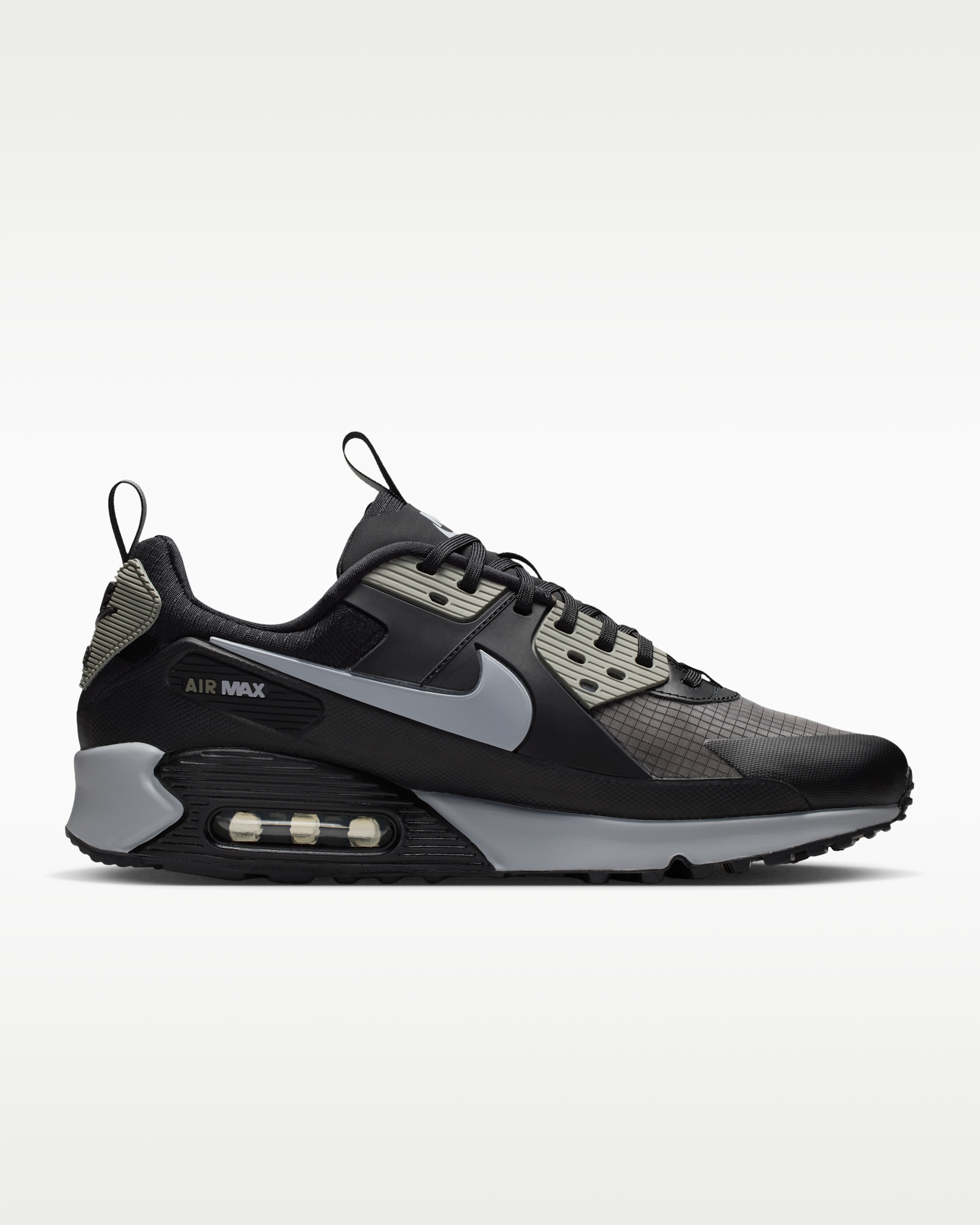 Nike Air Max 90 Drift Men's Shoes - Black/Dark Stucco/Reflect Silver/Wolf Grey - View 3
